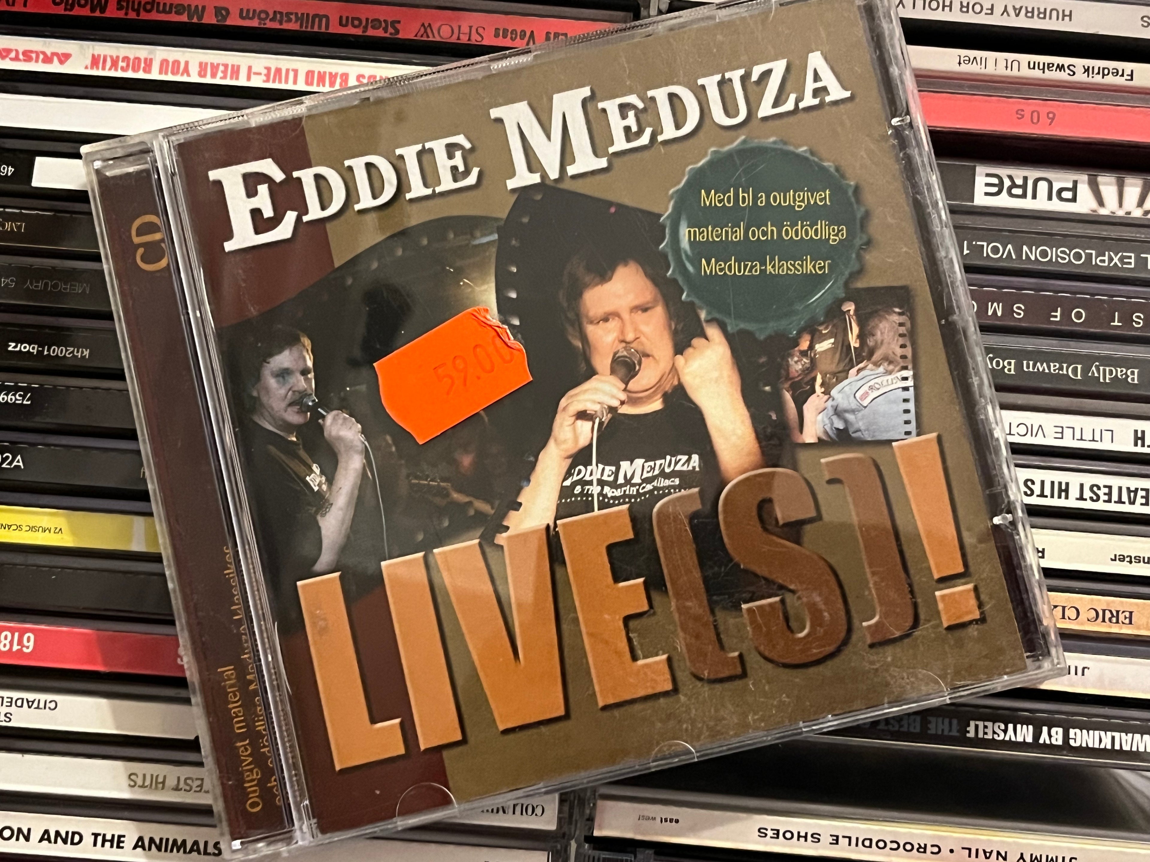 Eddie Meduza ‎– Live(s)! (vg+/vg+)