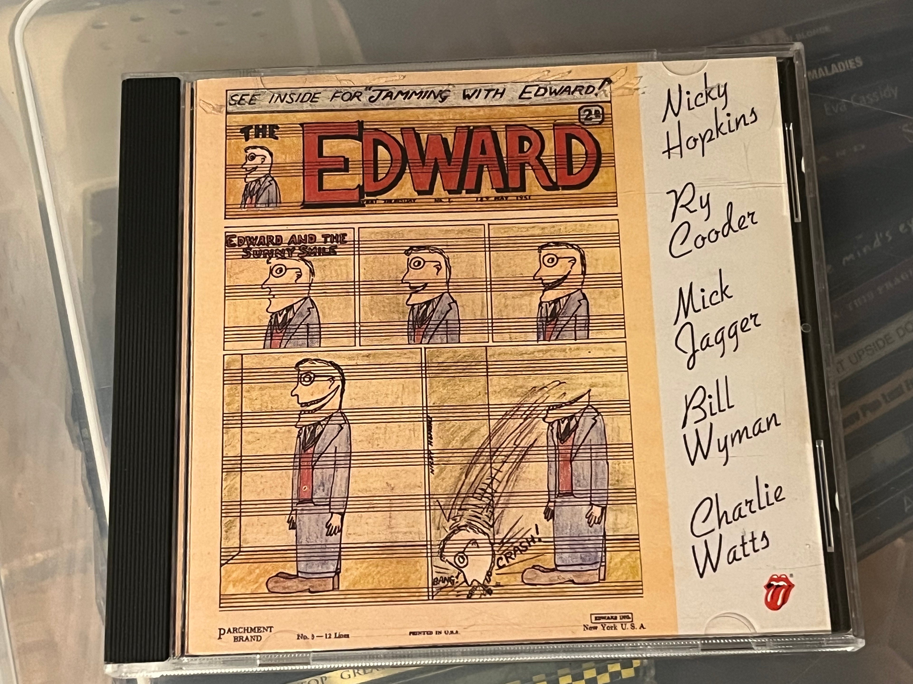 Nicky Hopkins, Ry Cooder, Mick Jagger, Bill Wyman, Charlie Watts – Jamming With Edward! (NM/NM)