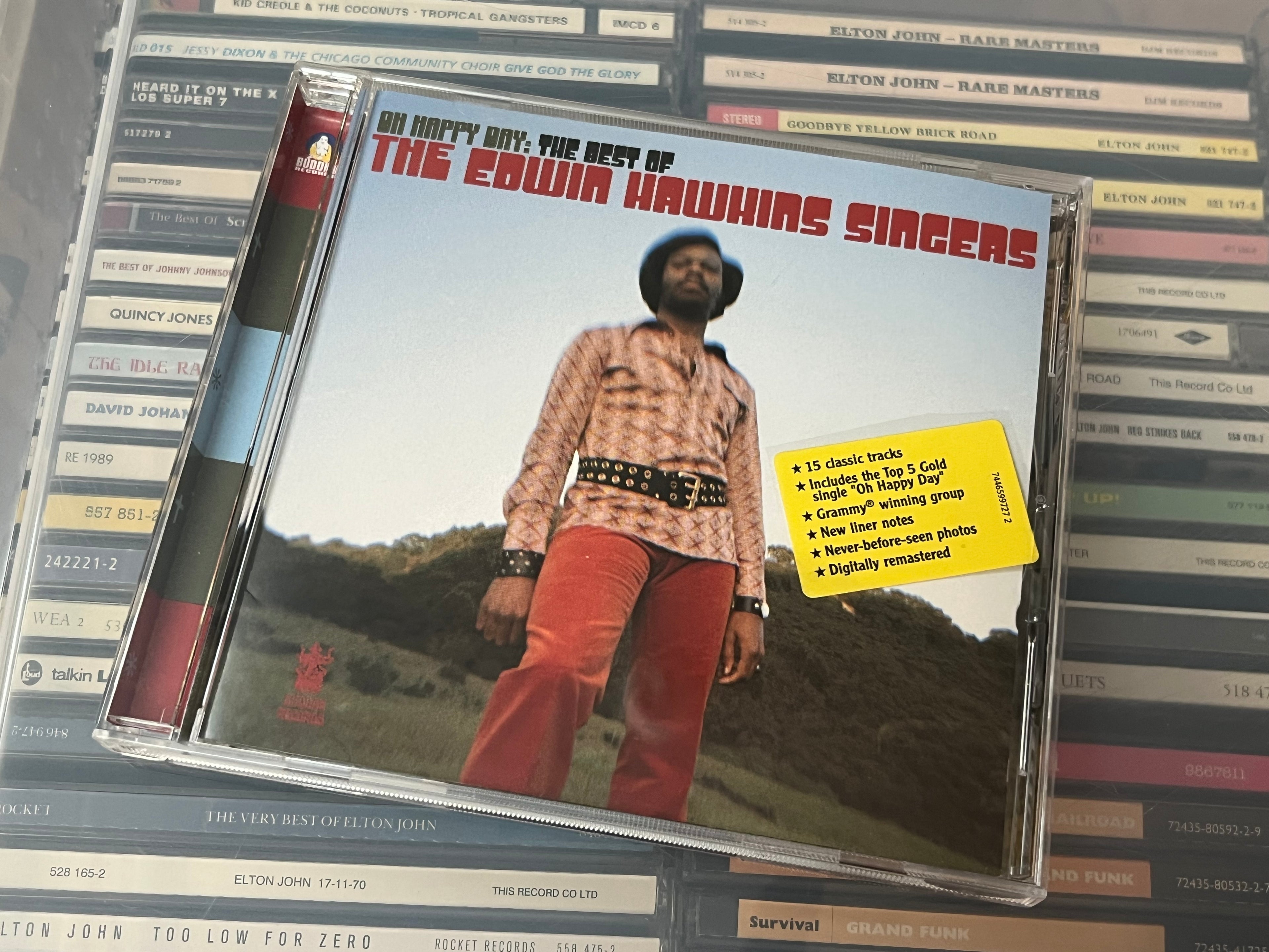 Edwin Hawkins, Edwin Hawkins Singers ‎– Oh Happy Day: The Best Of The Edwin Hawkins Singers (NM/NM)