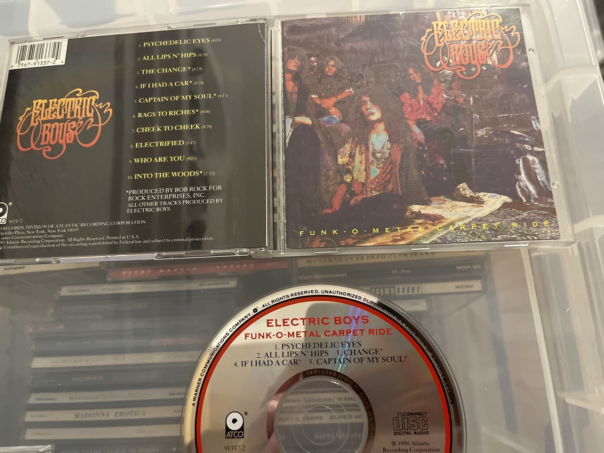 Electric Boys – Funk-o-Metal Carpet Ride (NM/NM)