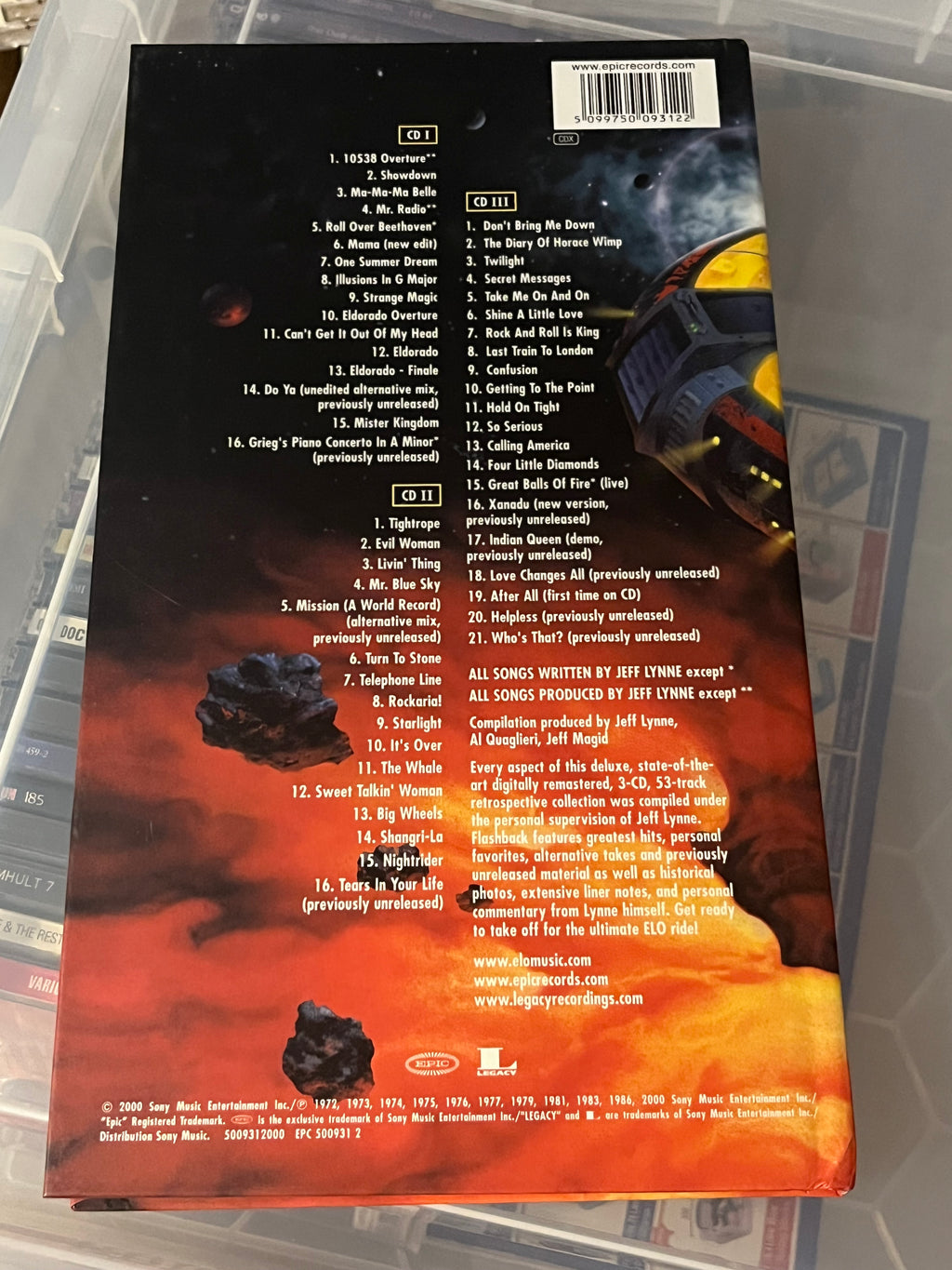 Electric Light Orchestra – Flashback (NM/NM) 3CD