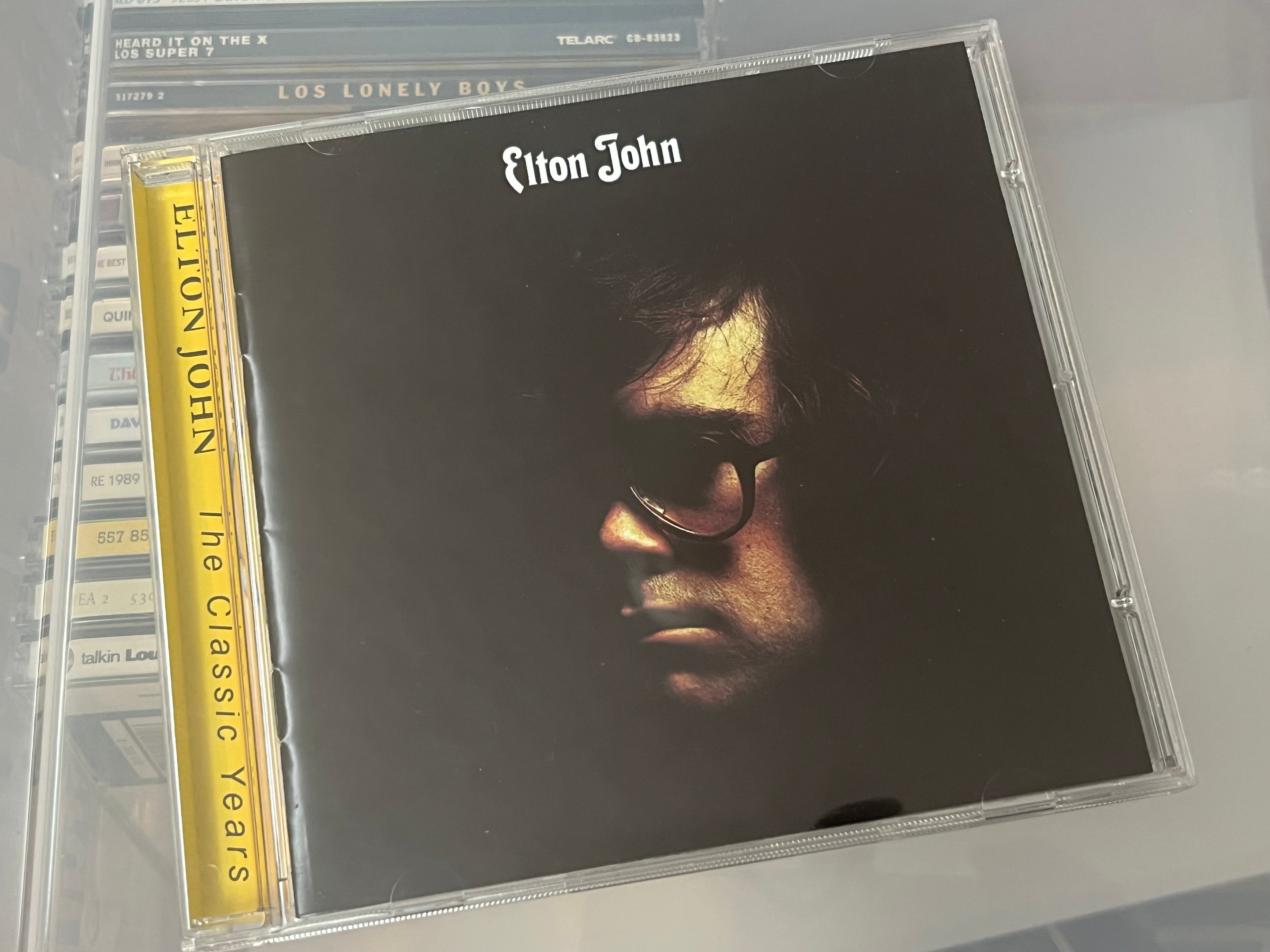Elton John ‎– Elton John (NM/NM) Remaster +3 bonusspår!