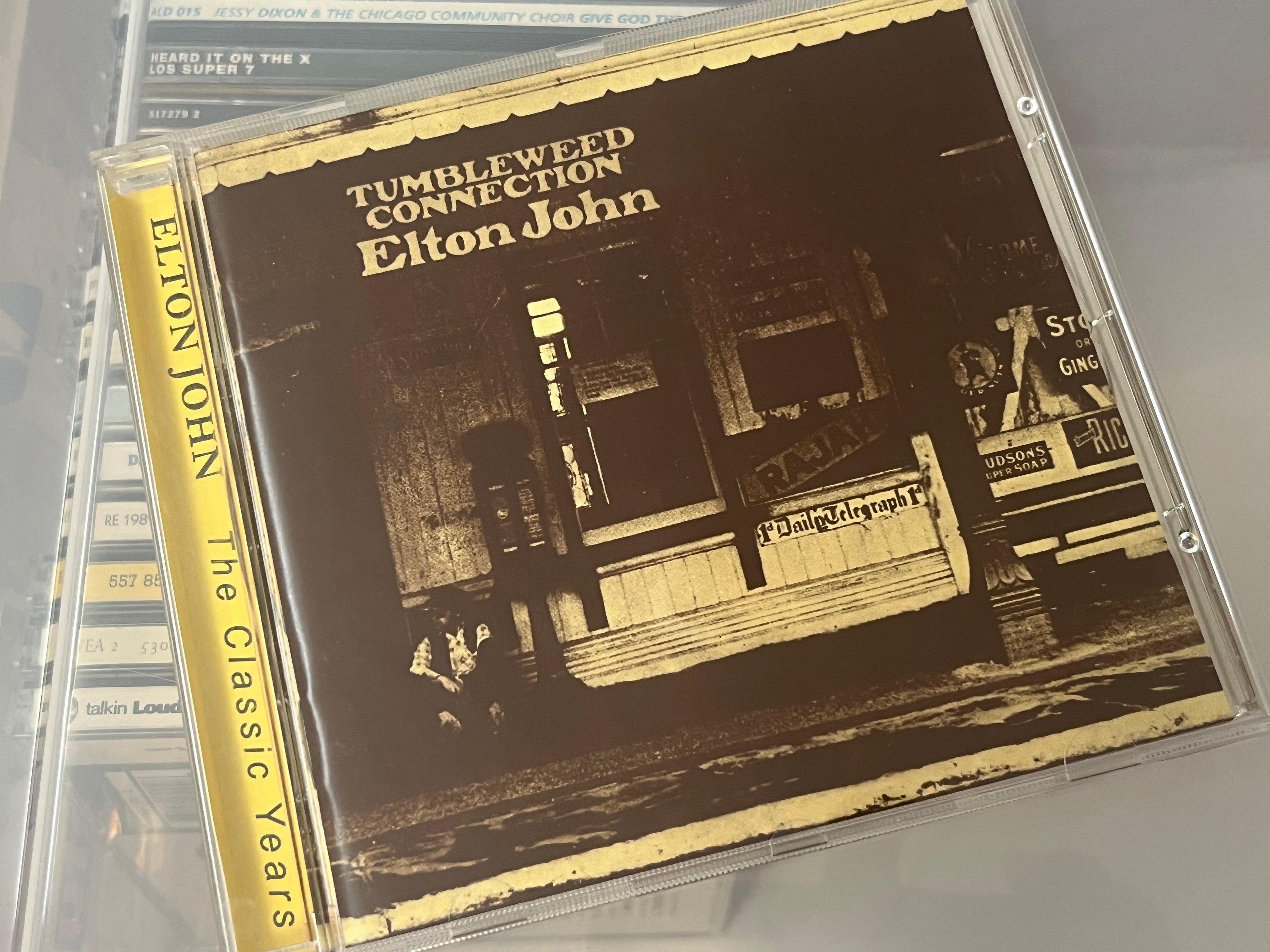 Elton John – Tumbleweed Connection (NM/NM) Remaster +2 bonusspår!