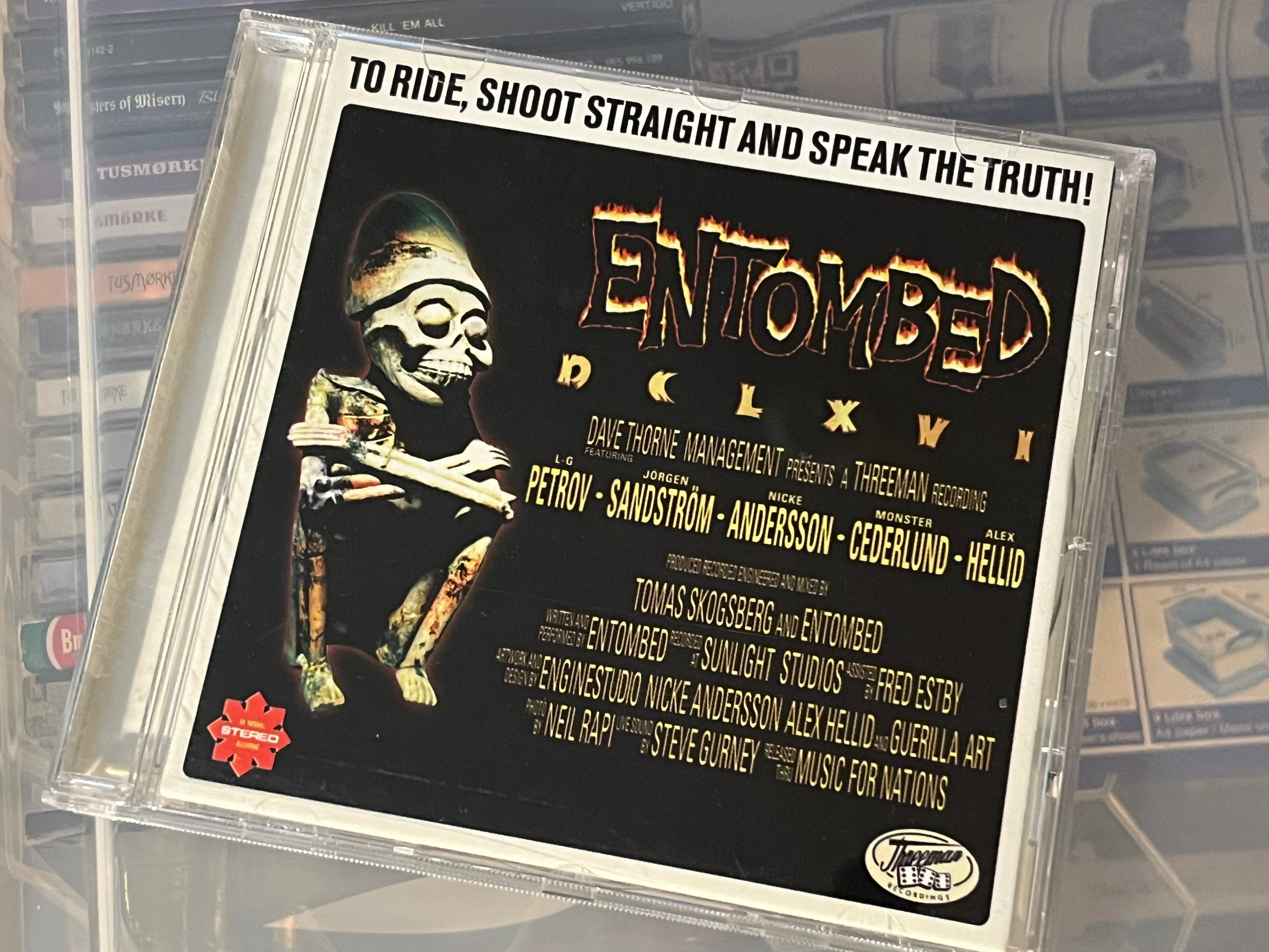 Entombed ‎– DCLXVI To Ride, Shoot Straight And Speak The Truth (NM/vg+) UK-97