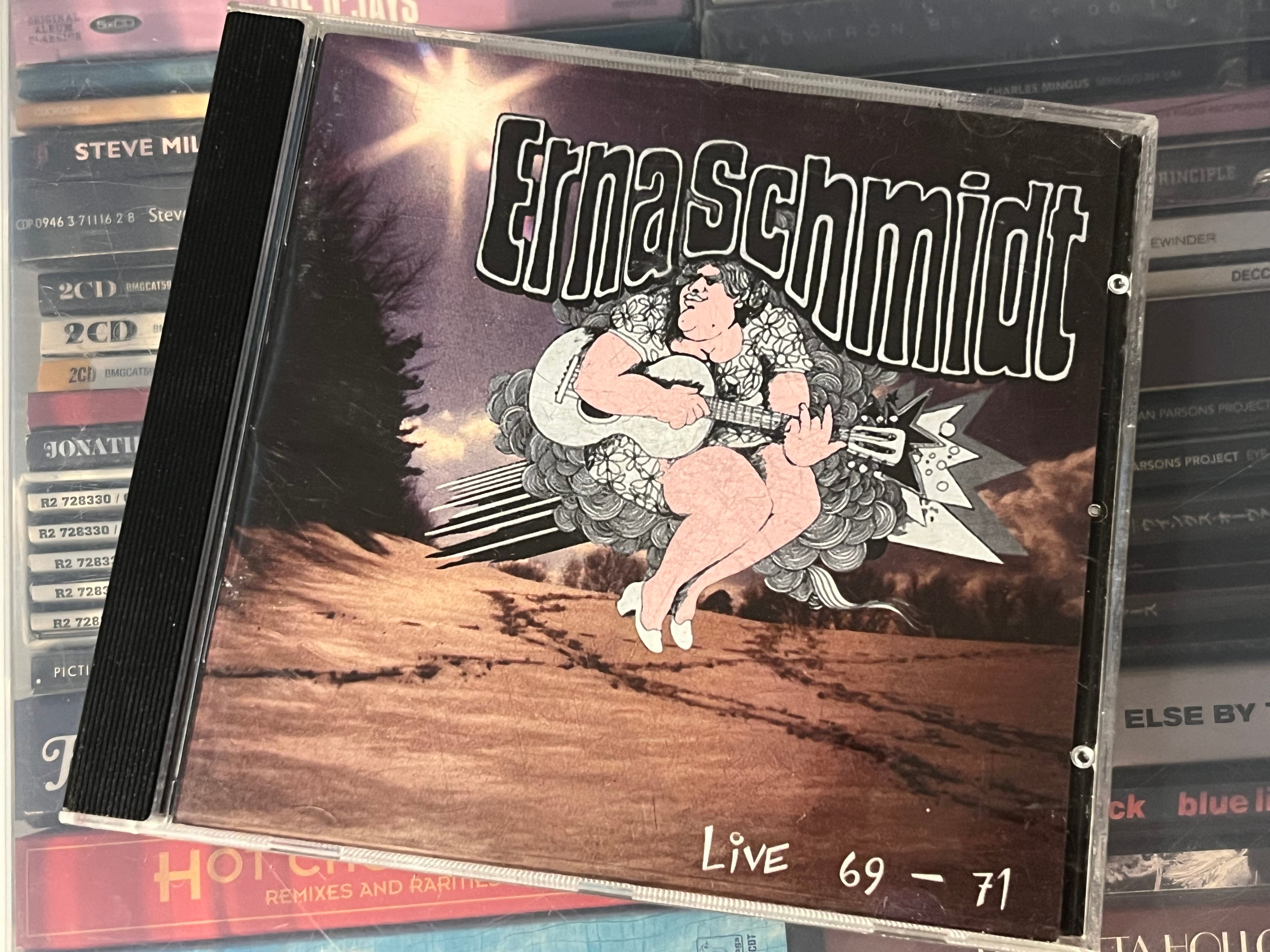 Erna Schmidt ‎– Live 69 – 71 (vg+/vg+) GER-00 *RARE KRAUT*