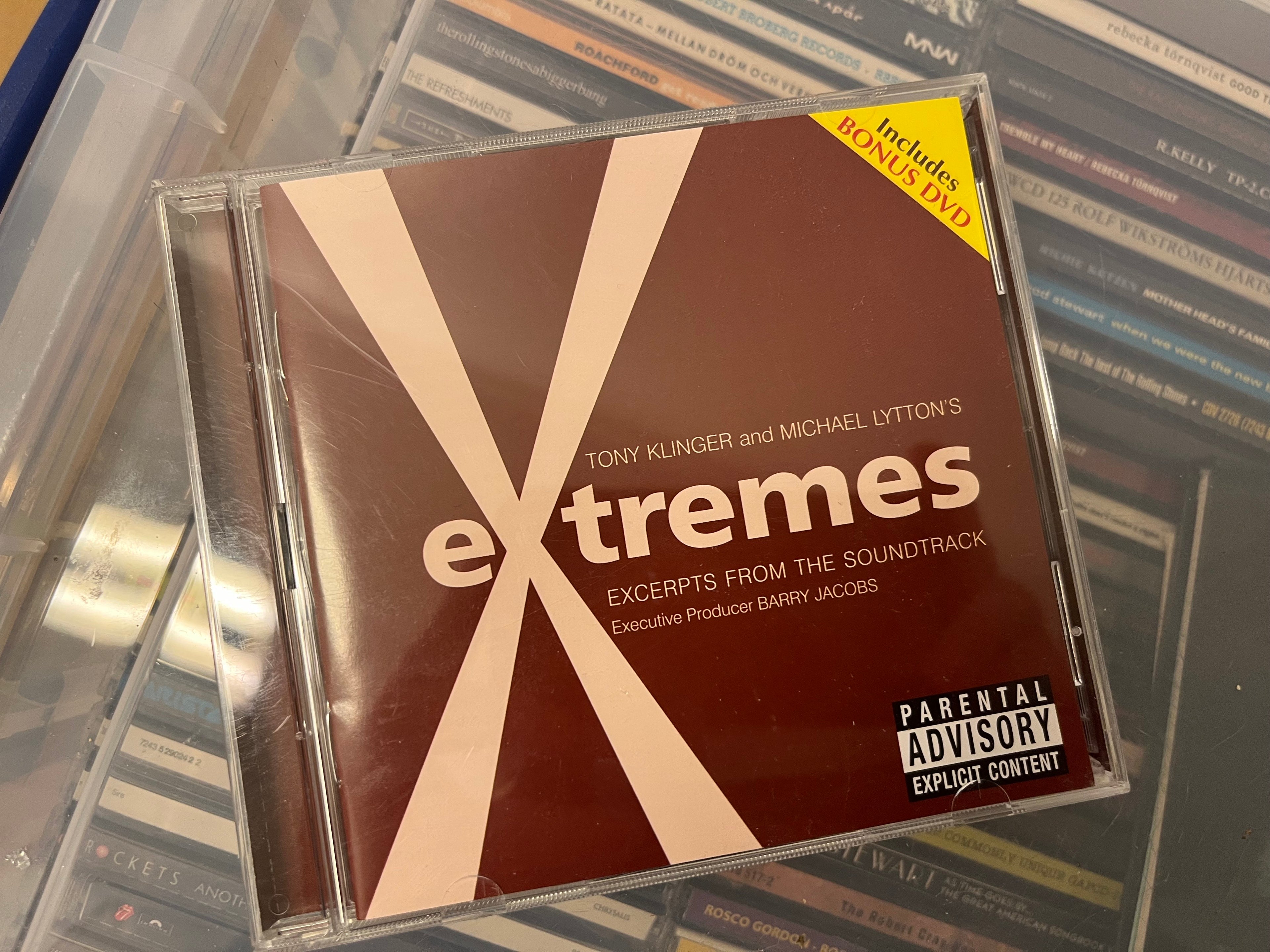 Tony Klinger and Michael Lytton's – Extremes (Excerpts From The Soundtrack) (NM/NM) CD+DVD