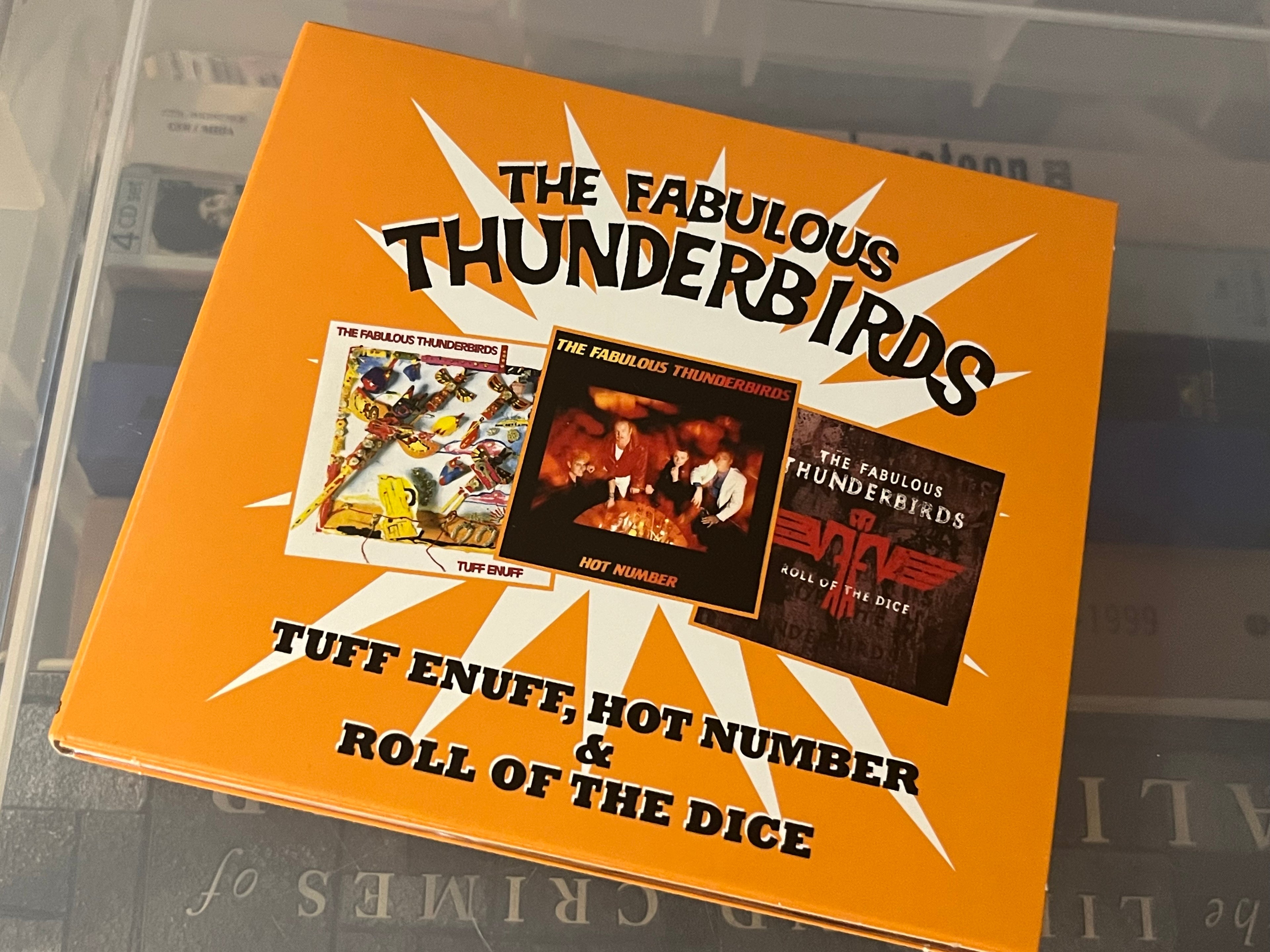 The Fabulous Thunderbirds – Tuff Enuff, Hot Number & Roll Of The Dice (NM/NM) UK-13 2CD