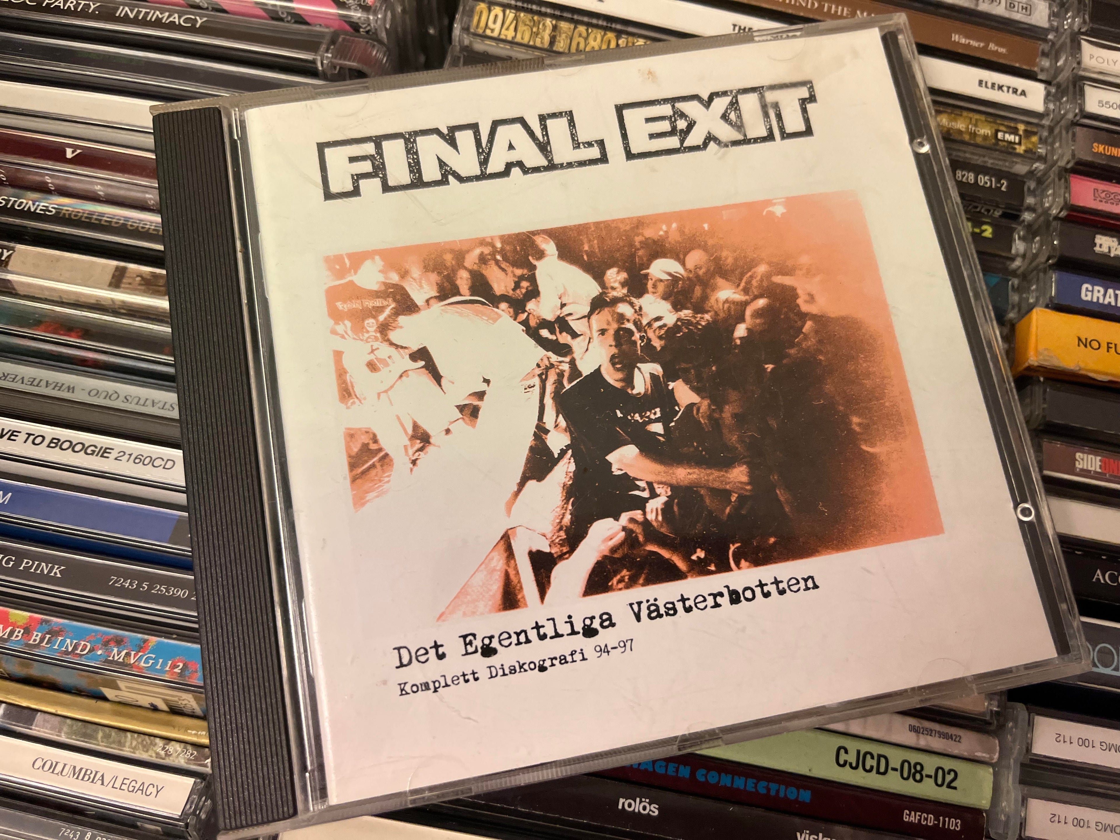 Final Exit ‎– Det Egentliga Västerbotten (Complete Discography 94-97) (NM/NM)