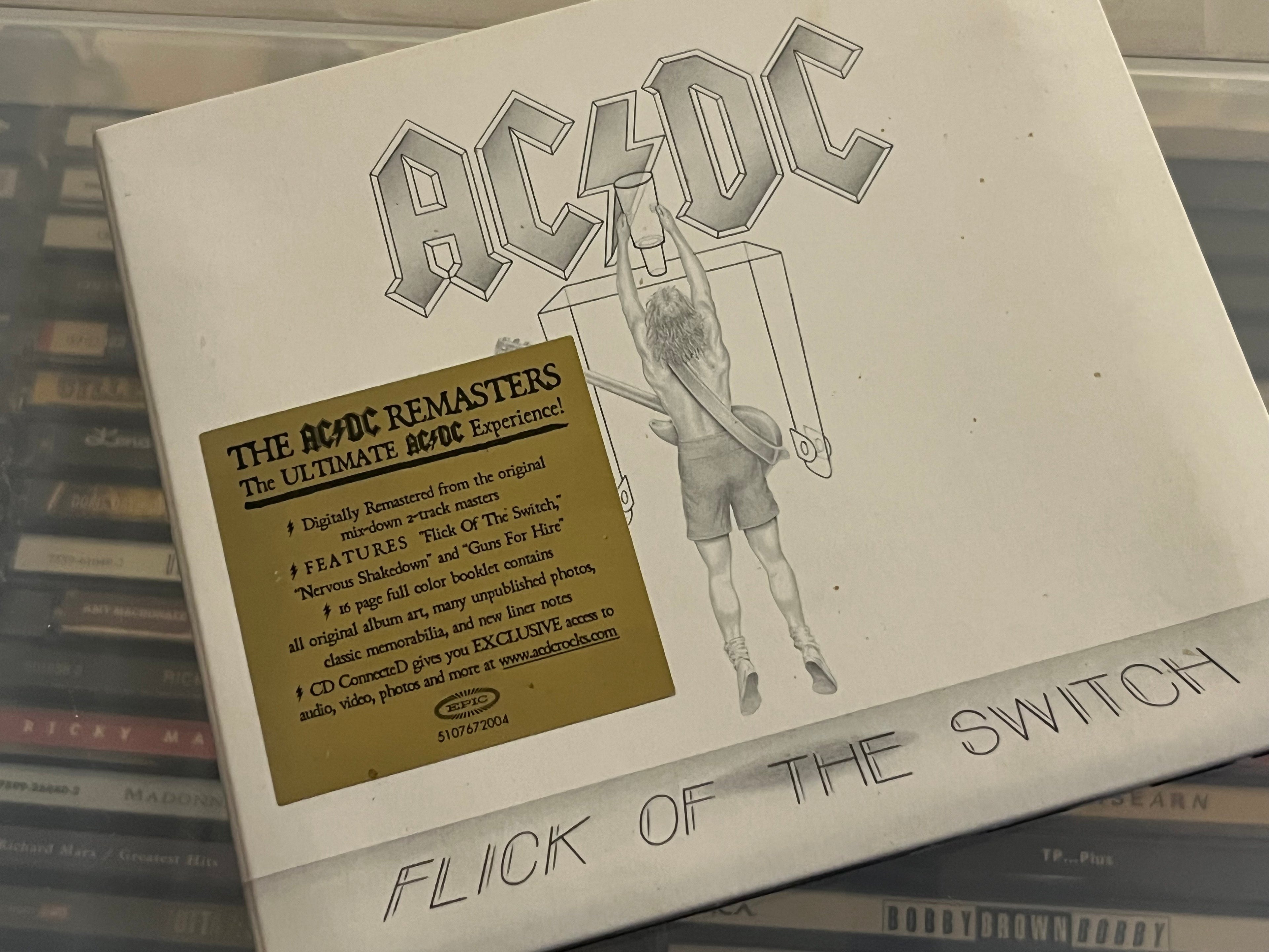 AC/DC - Flick Of The Switch (vg+/vg+) digi-version remaster