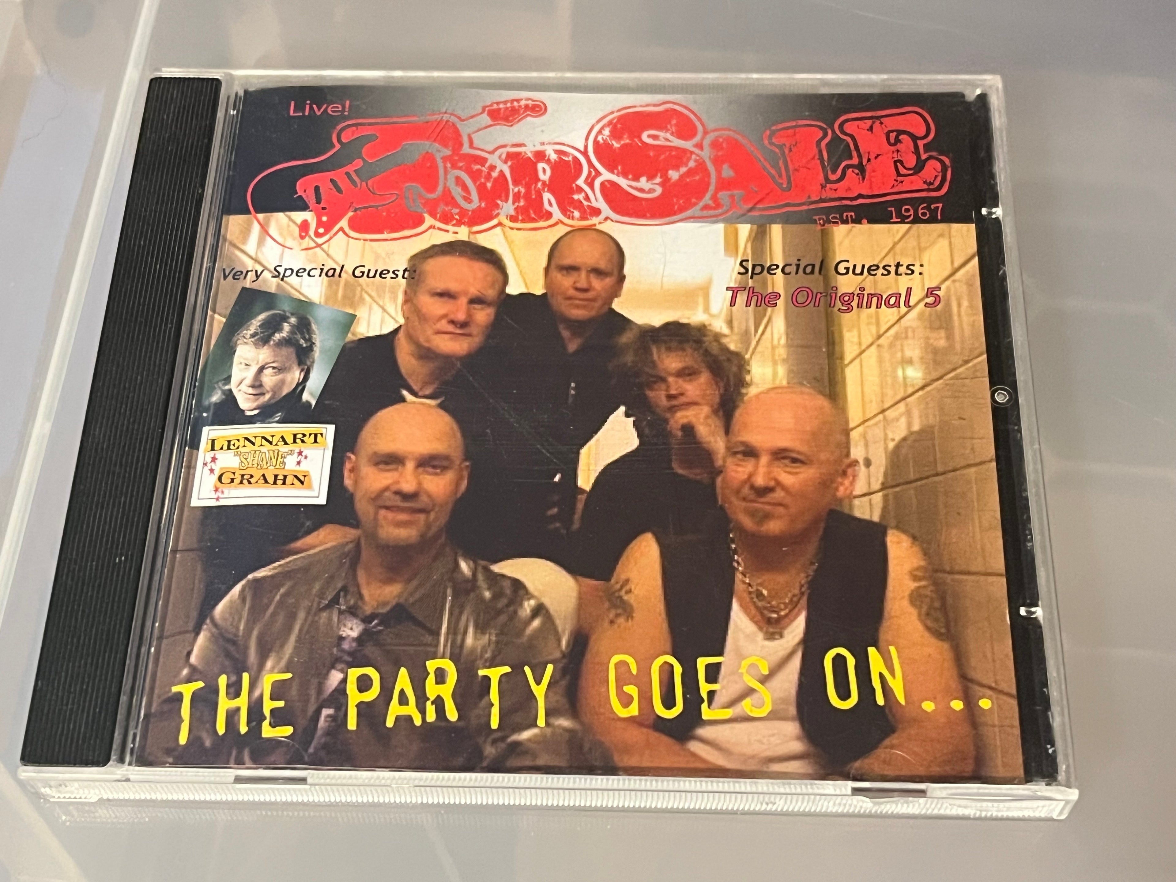 For Sale - The Party Goes On (vg+/vg+)
