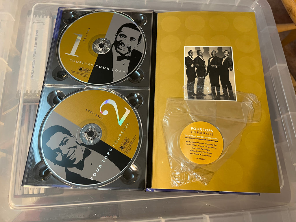 Four Tops ‎– Fourever (NM/NM) US-01 4CD Longbox!