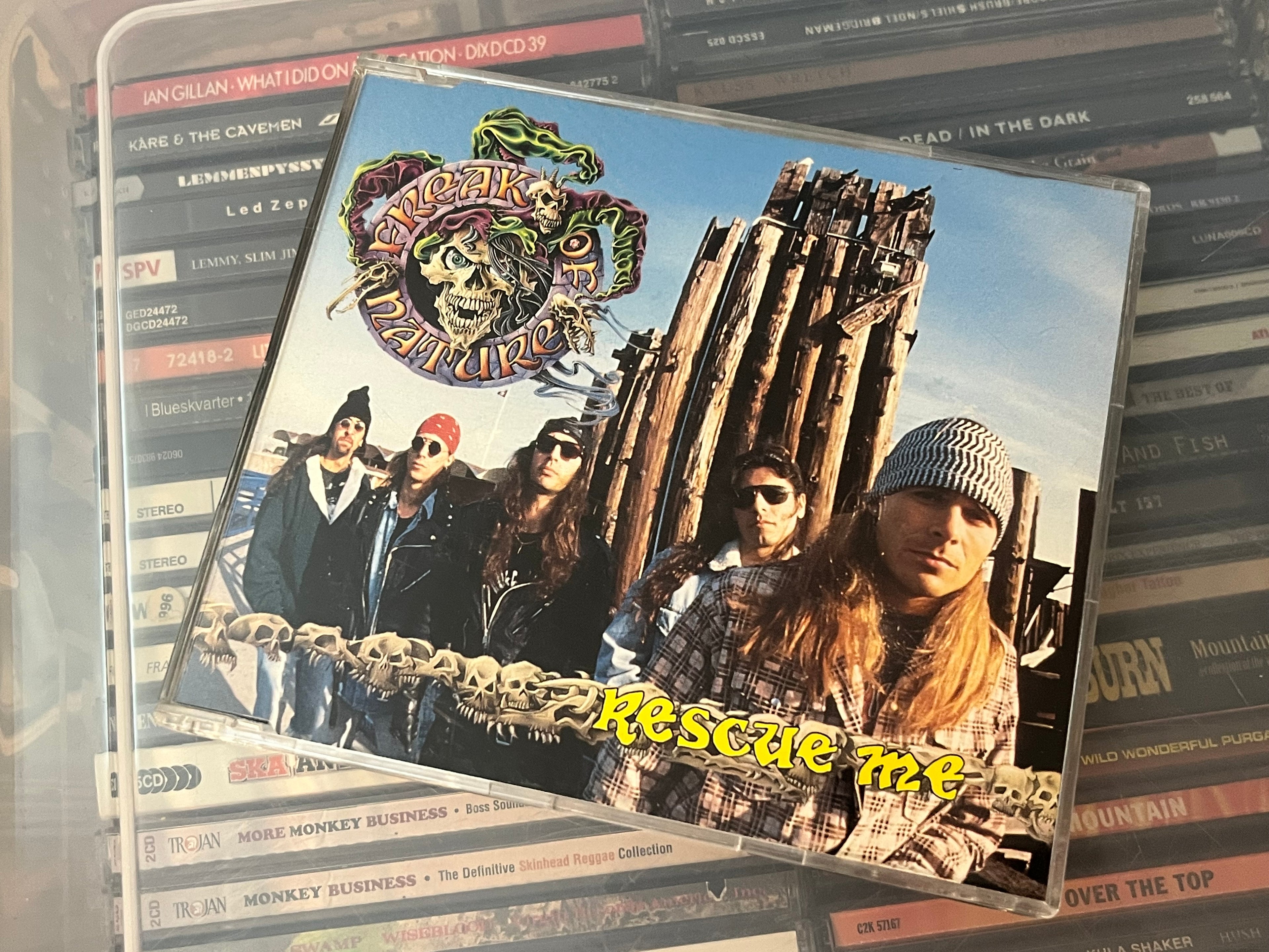 Freak Of Nature – Rescue Me (NM/NM) 4-spårs single slimcase