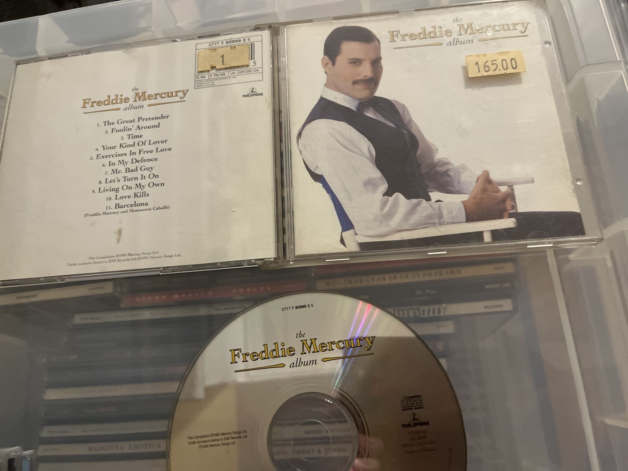 Freddie Mercury – The Freddie Mercury Album (vg+/vg+)