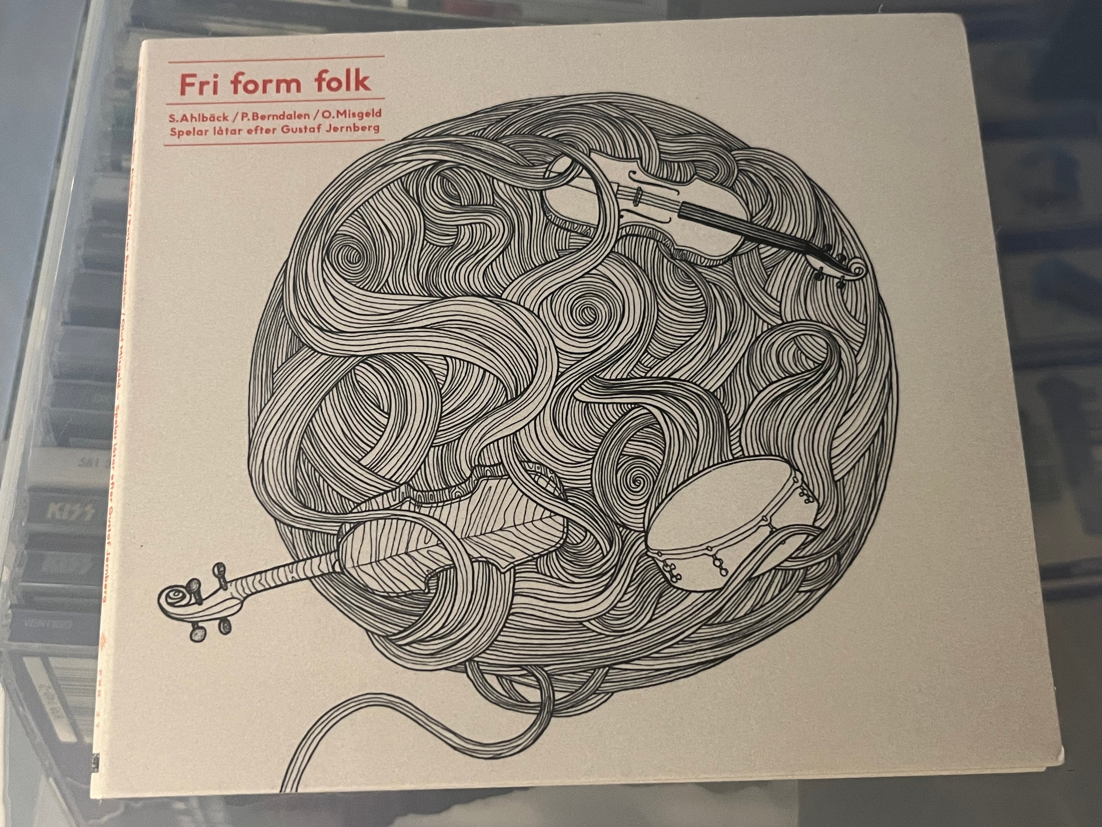 Fri Form Folk - Spelar Låtar Efter Gustaf Jernberg (NM/NM) promo-cd