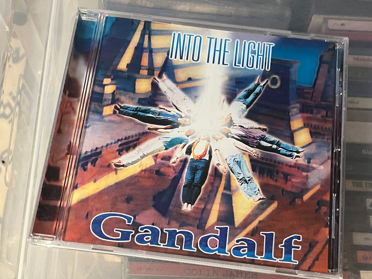Gandalf ‎– Into The Light (NM/NM) GER-99 - inte amerikanska psychbandet utan österrikiska ambientsnubben!