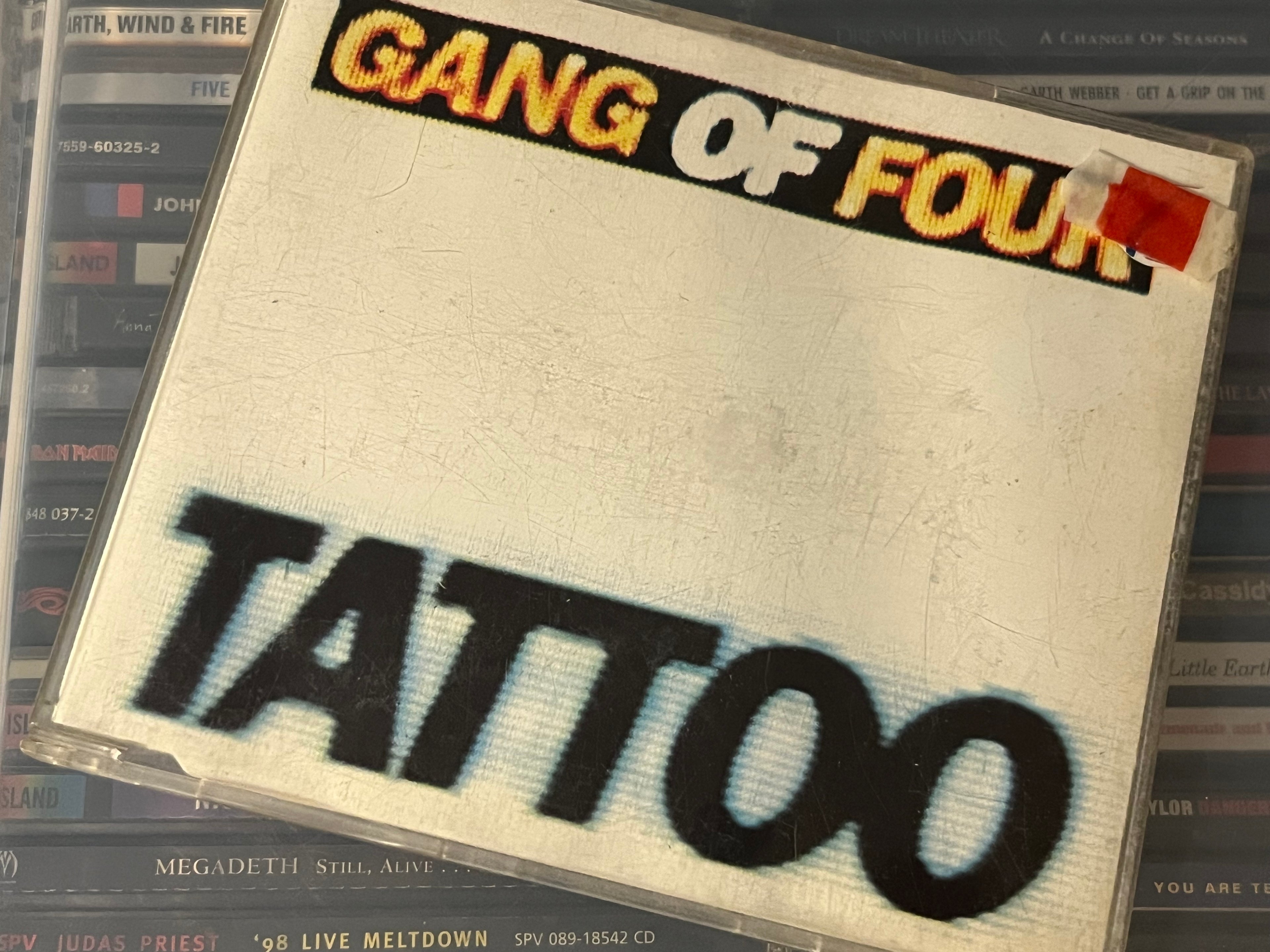 Gang Of Four – Tattoo (NM/vg+) 4-spårs single slimcase