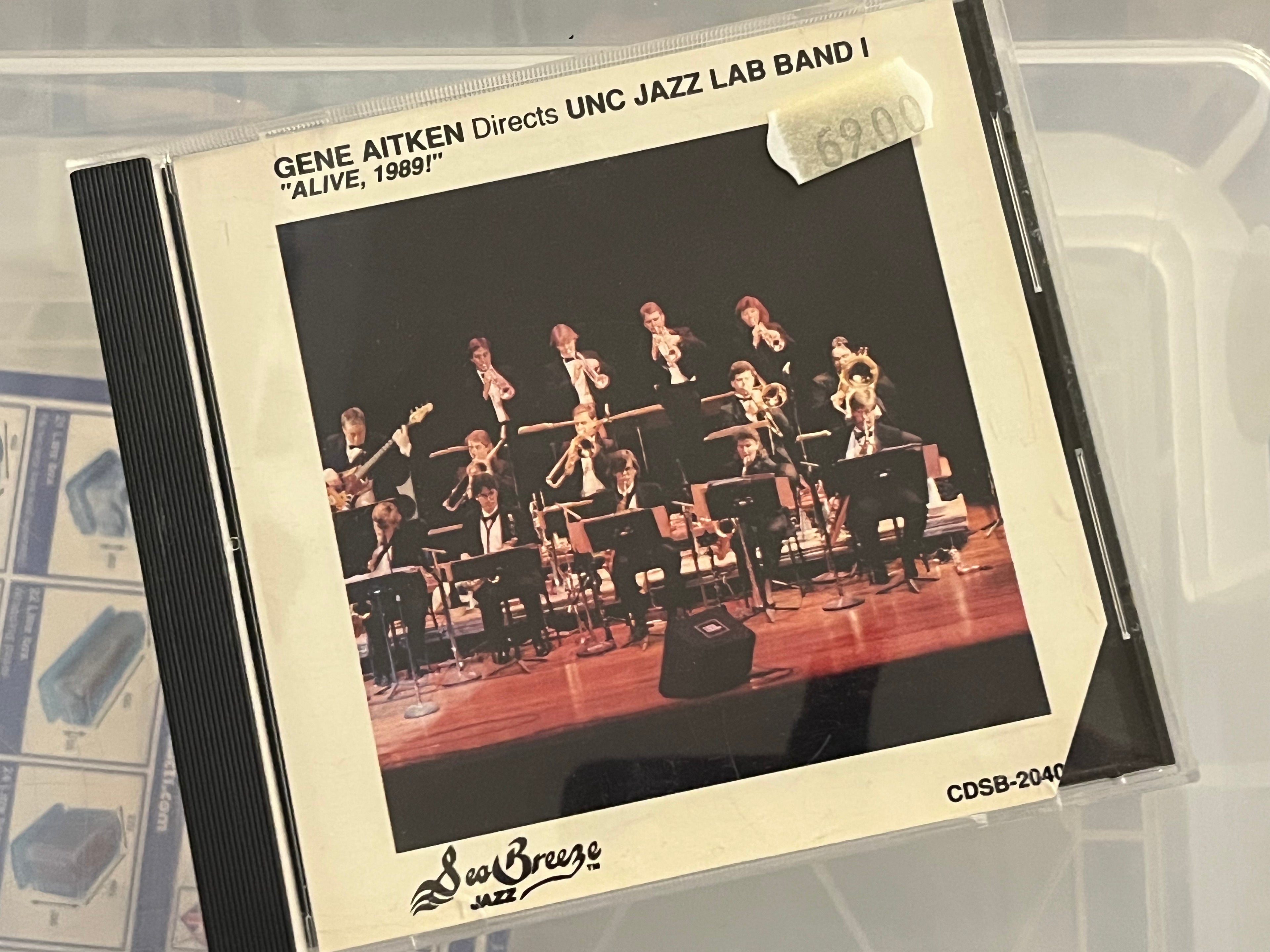 Gene Aitken Directs UNC Jazz Lab Band I – Alive, 1989! (NM/vg)