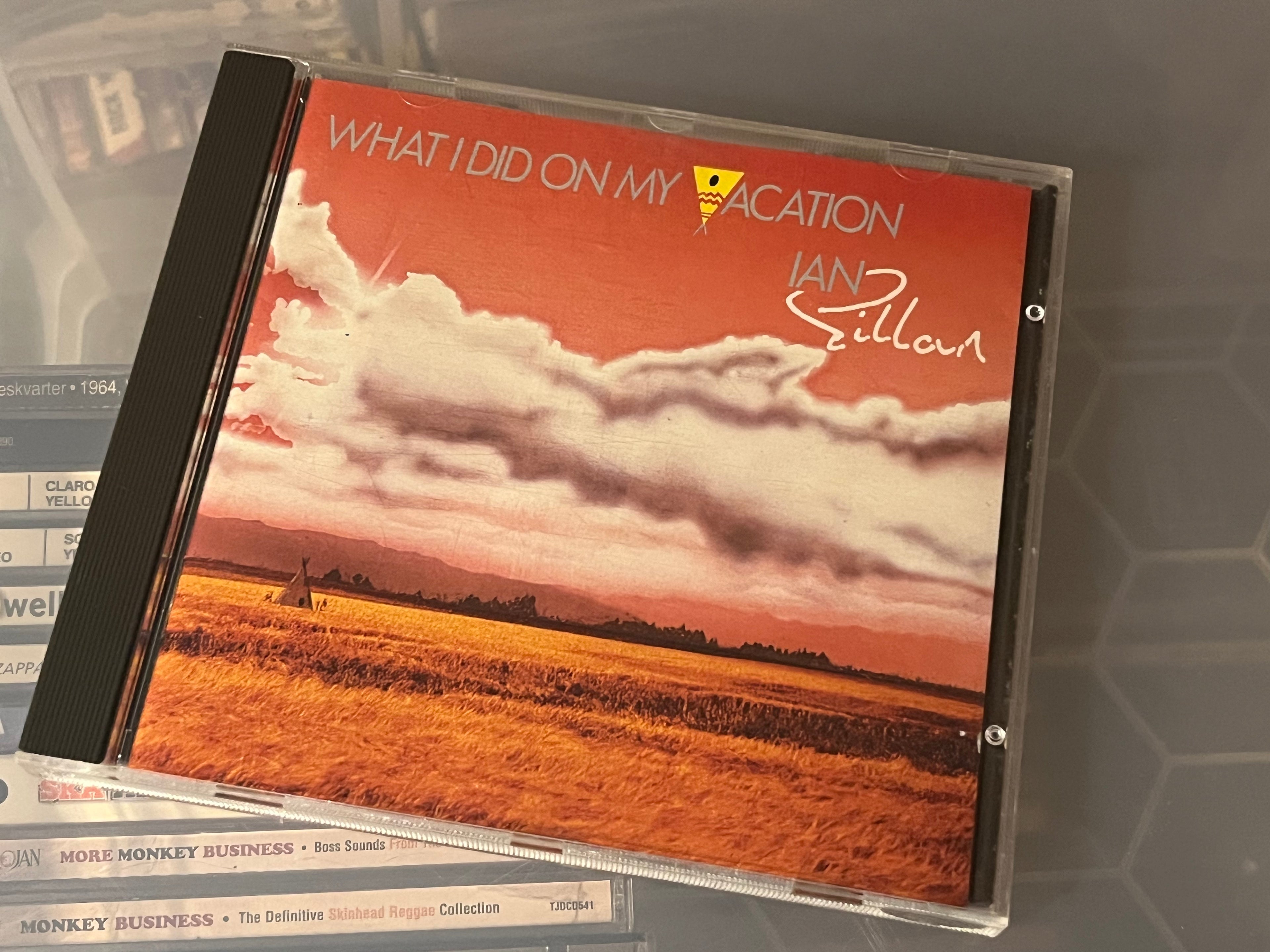 Ian Gillan ‎– What I Did On My Vacation (NM/NM) First EU-86