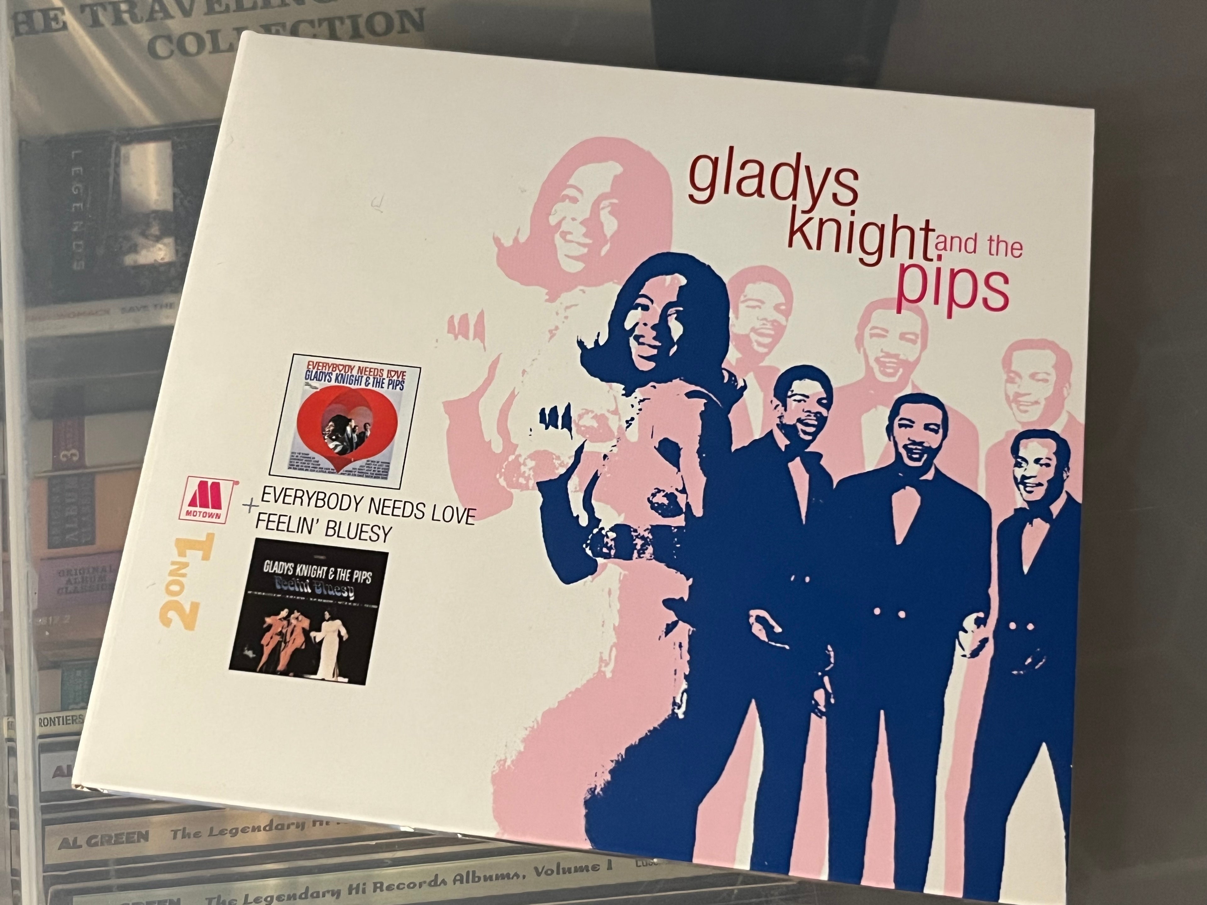 Gladys Knight And The Pips – Everybody Needs Love + Feelin' Bluesy (NM/NM) EU-06 Remaster +4 bonusspår!