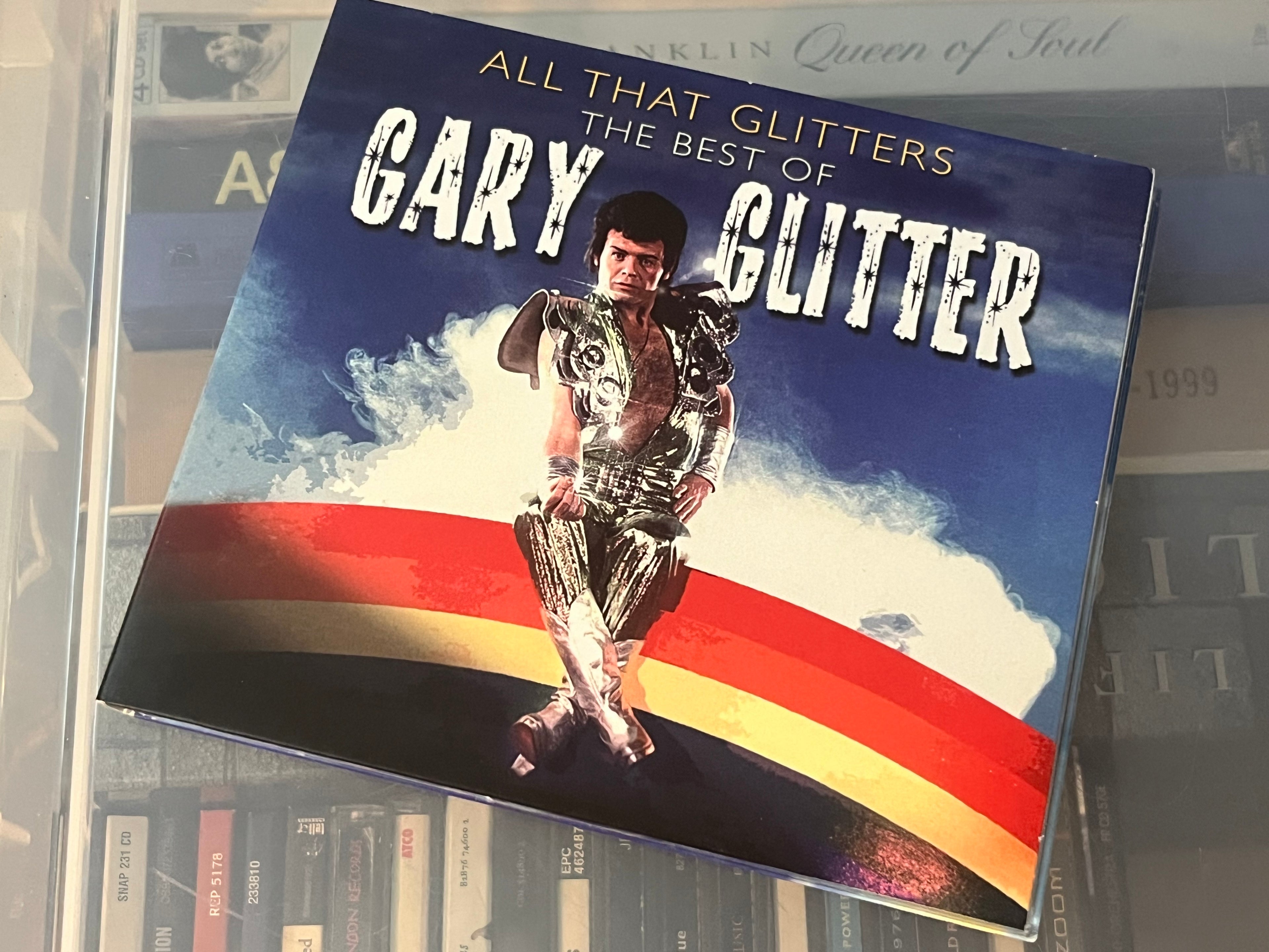 Gary Glitter ‎– All That Glitters • The Best Of Gary Glitter (NM/NM) UK-11