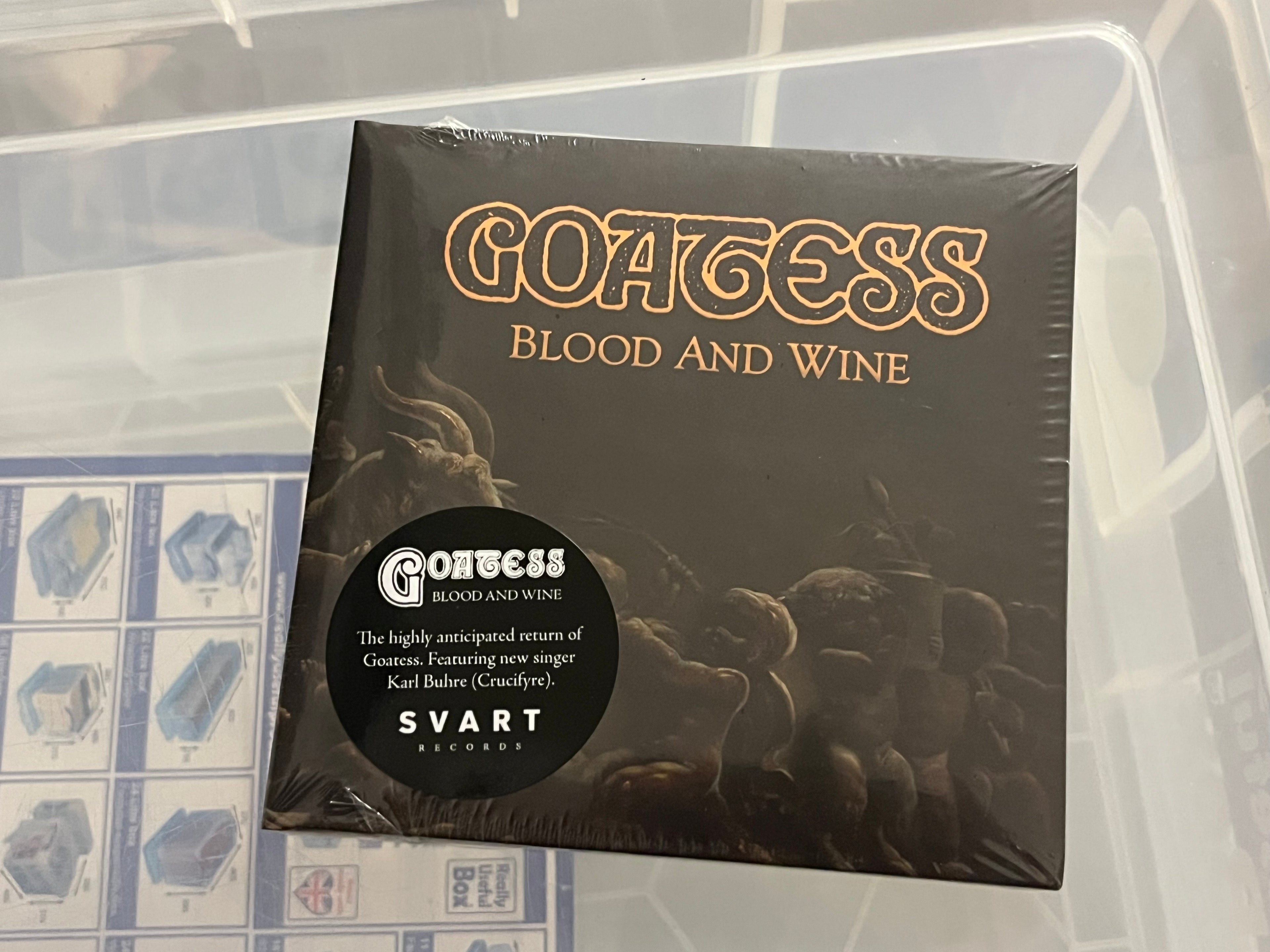 Goatess ‎– Blood And Wine (SEALED)