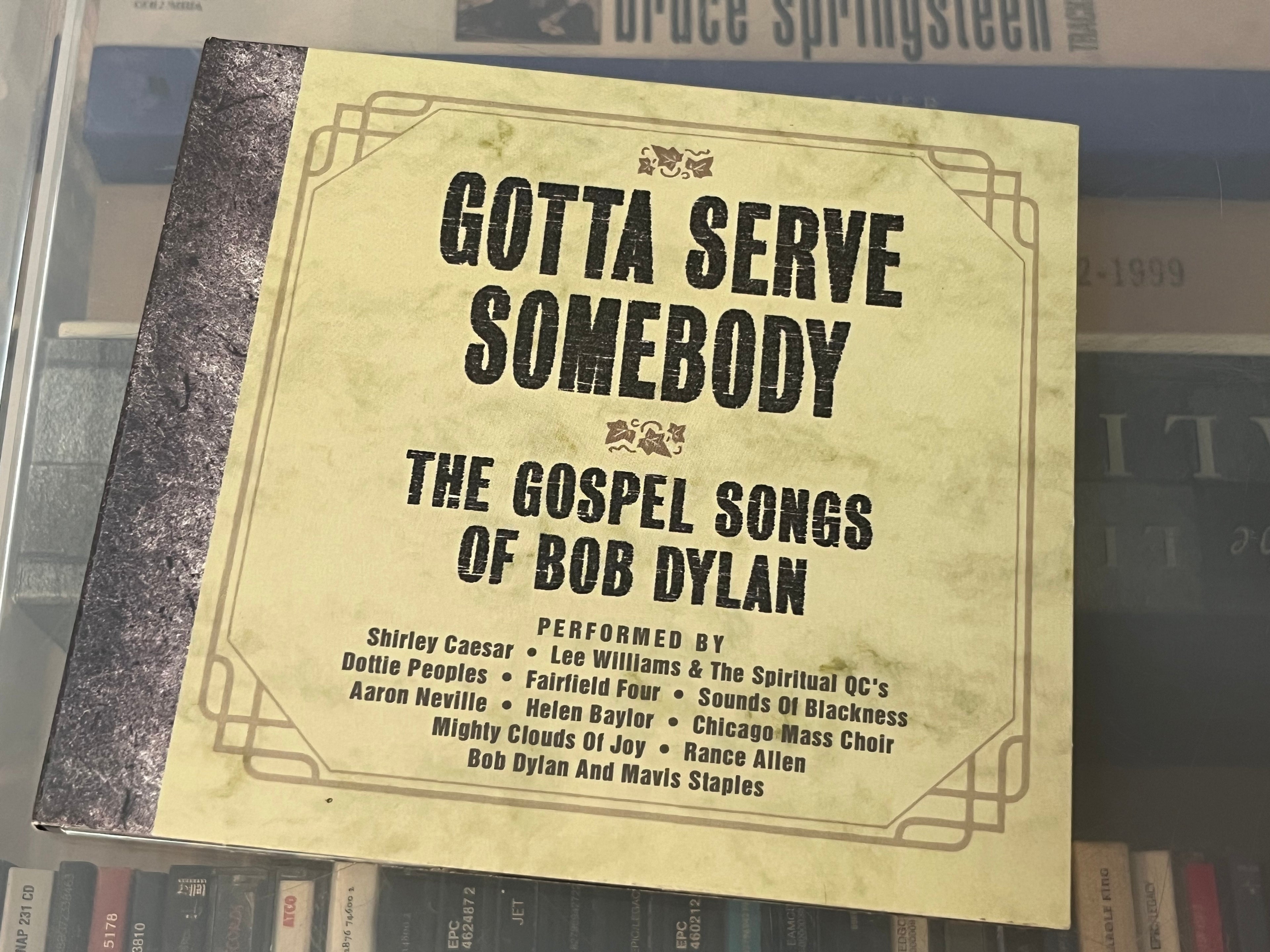 Various – Gotta Serve Somebody - The Gospel Songs Of Bob Dylan (NM/NM) EU-03