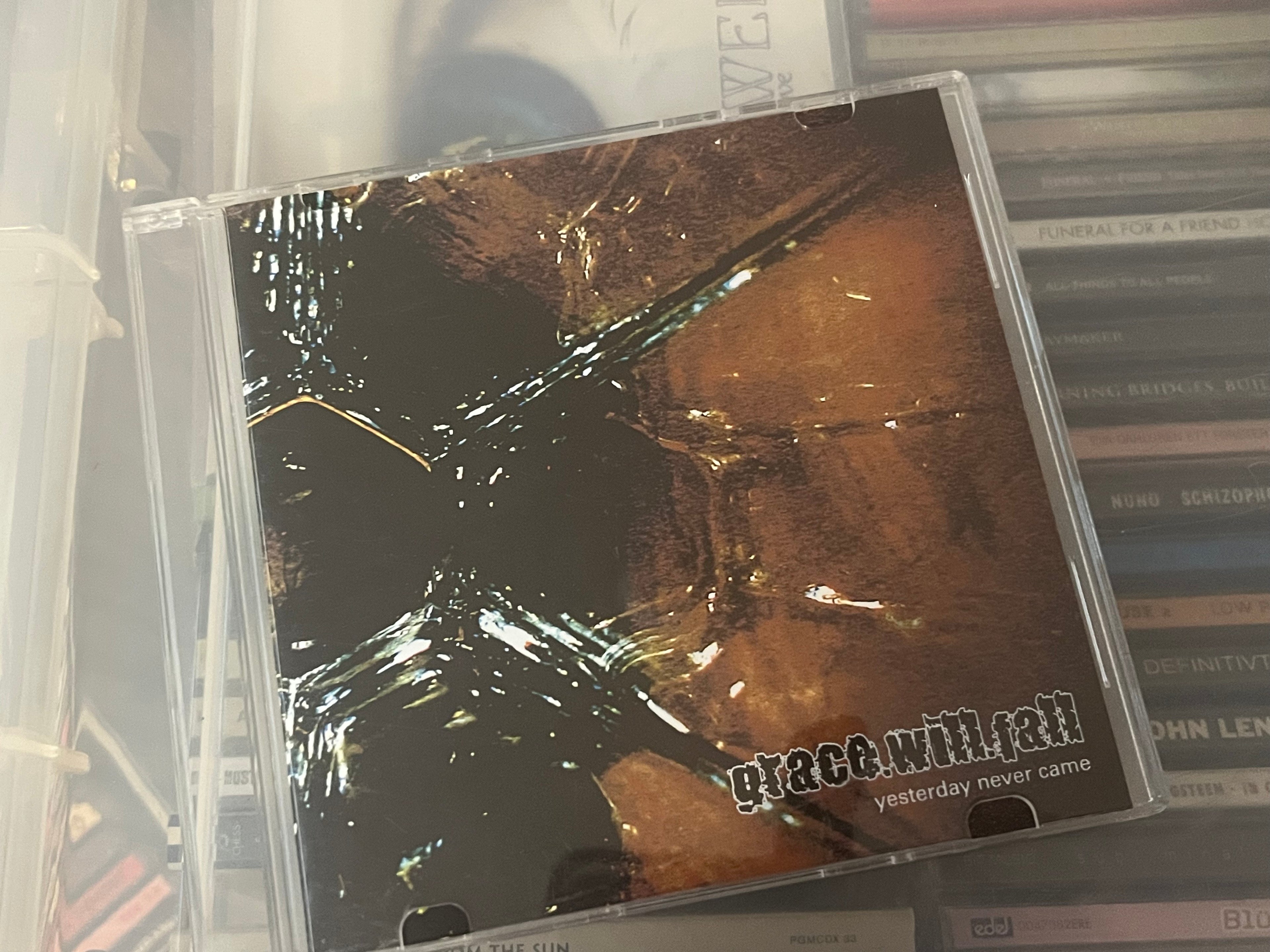 Grace.Will.Fall ‎– Yesterday Never Came (NM/vg+) *PRIVATPRESSAD RARE HARDCORE*