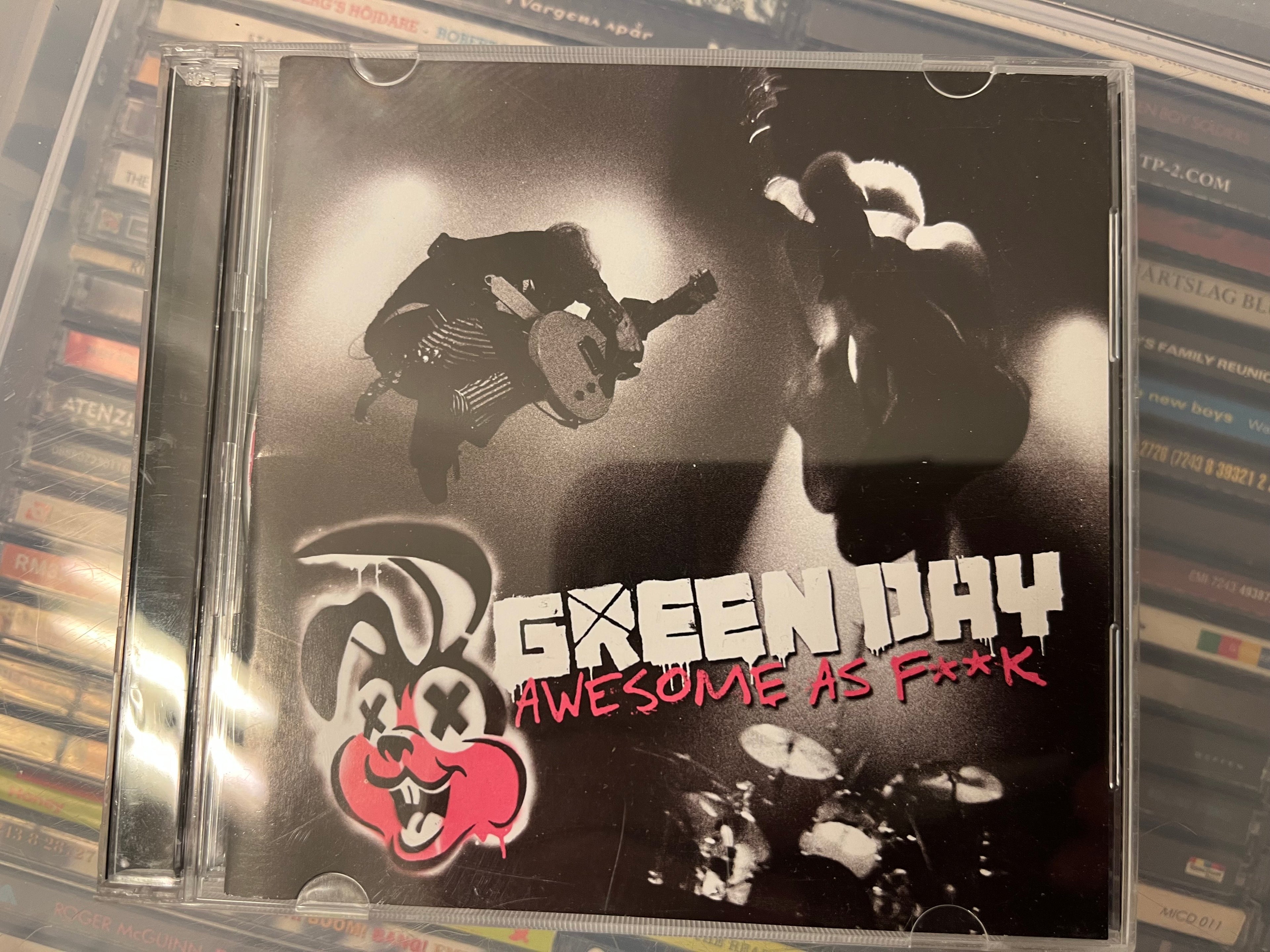 Green Day - Awesome As F**k (NM/NM) CD+DVD