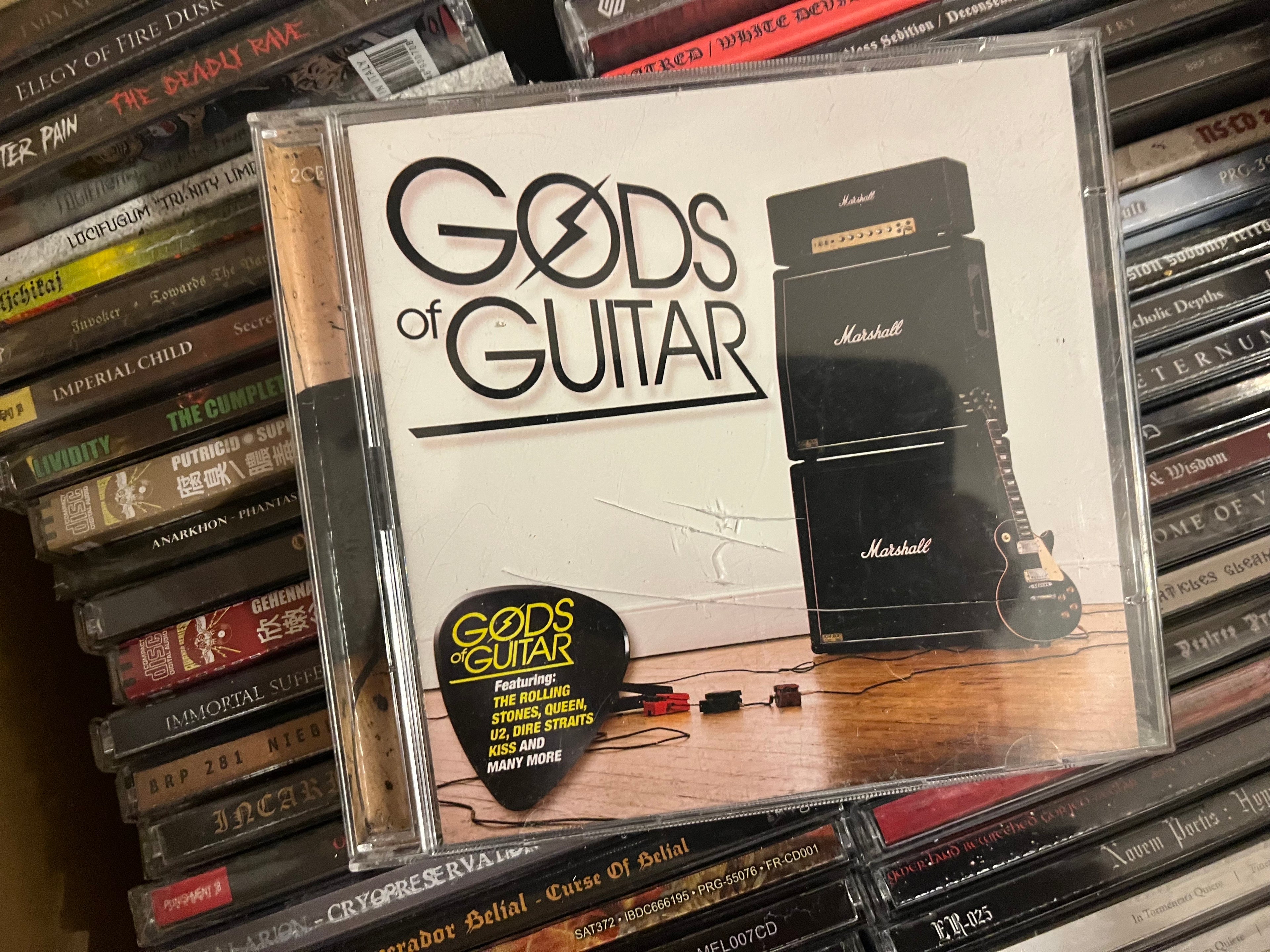 Various – Gods Of Guitar (vg+/vg+) 2CD