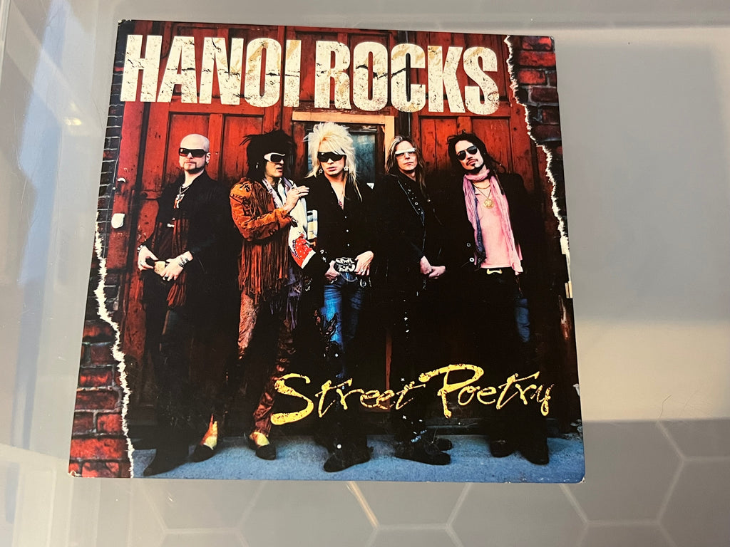 Hanoi Rocks - Street Poetry (NM/vg+) promo cd