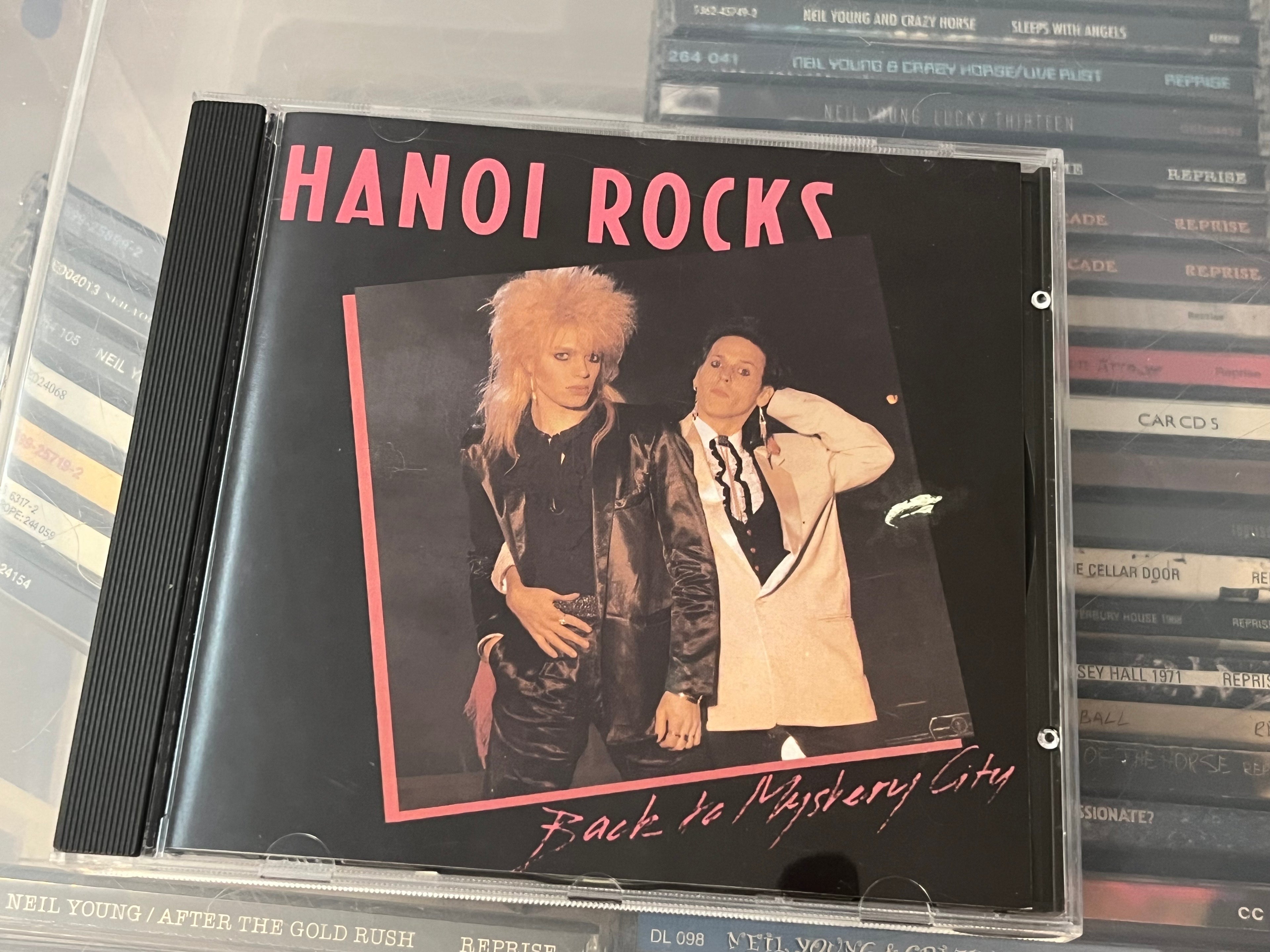 Hanoi Rocks - Back To Mystery City (NM/NM) Första UK-pressen på Lick Records!