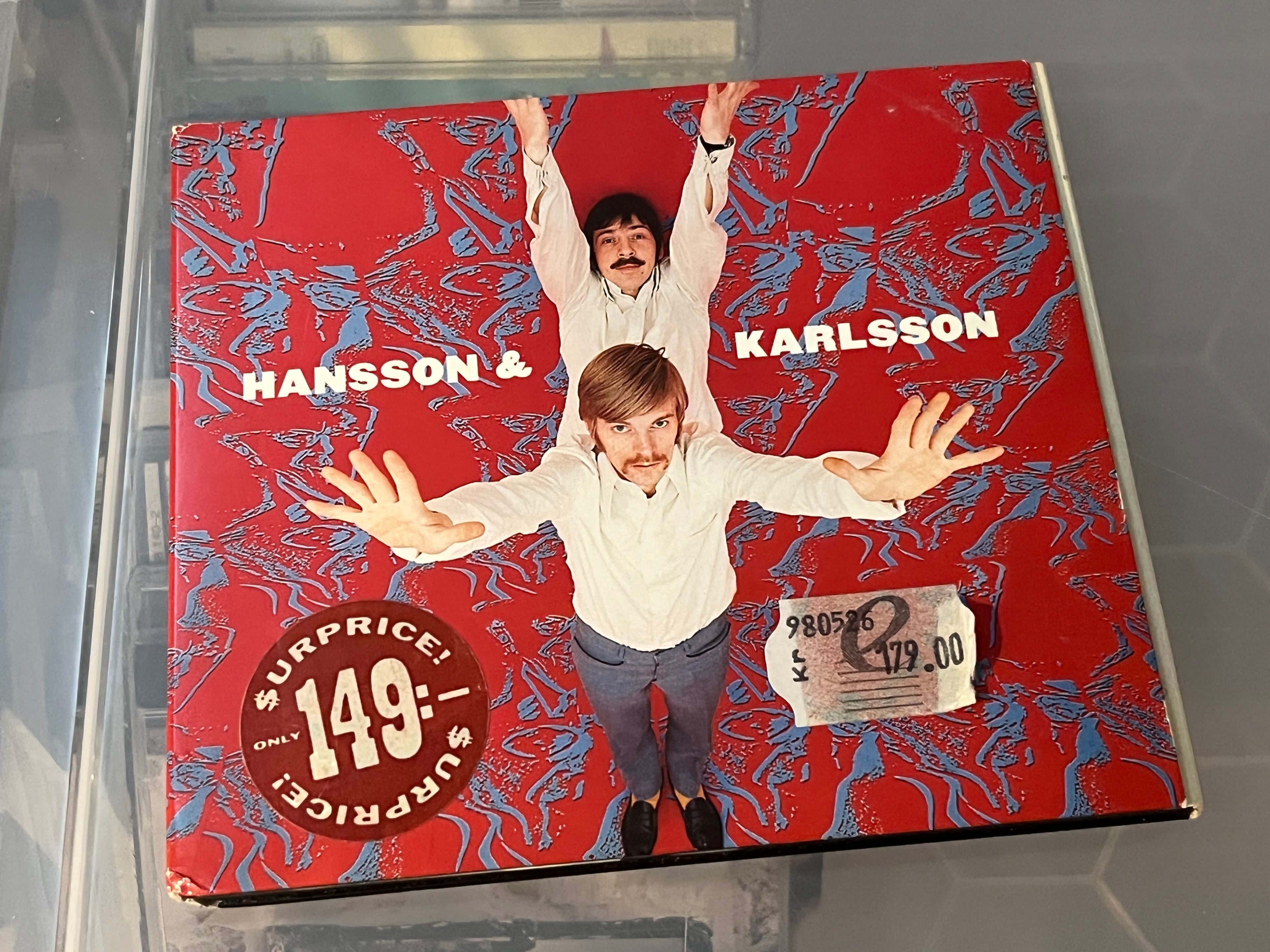 Hansson & Karlsson ‎– Hansson & Karlsson (NM/vg+) soc cornerding på digi