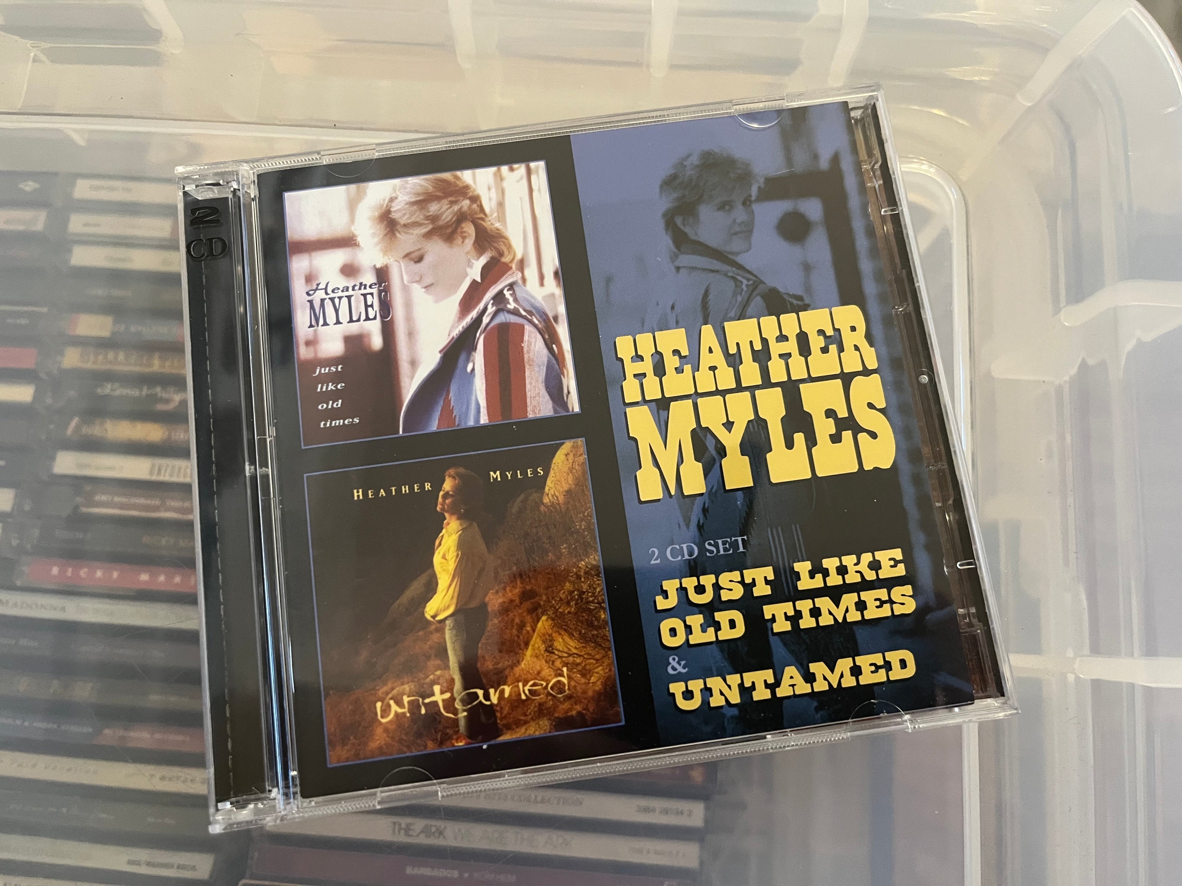Heather Myles – Just Like Old Times & Untamed (NM/NM) 2CD