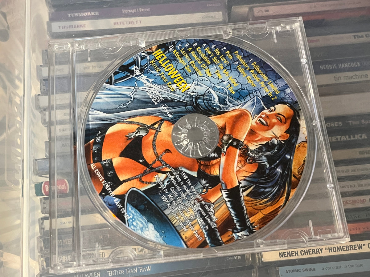 Helloween – Better Than Raw (vg+/-) Inget omslag bara skiva