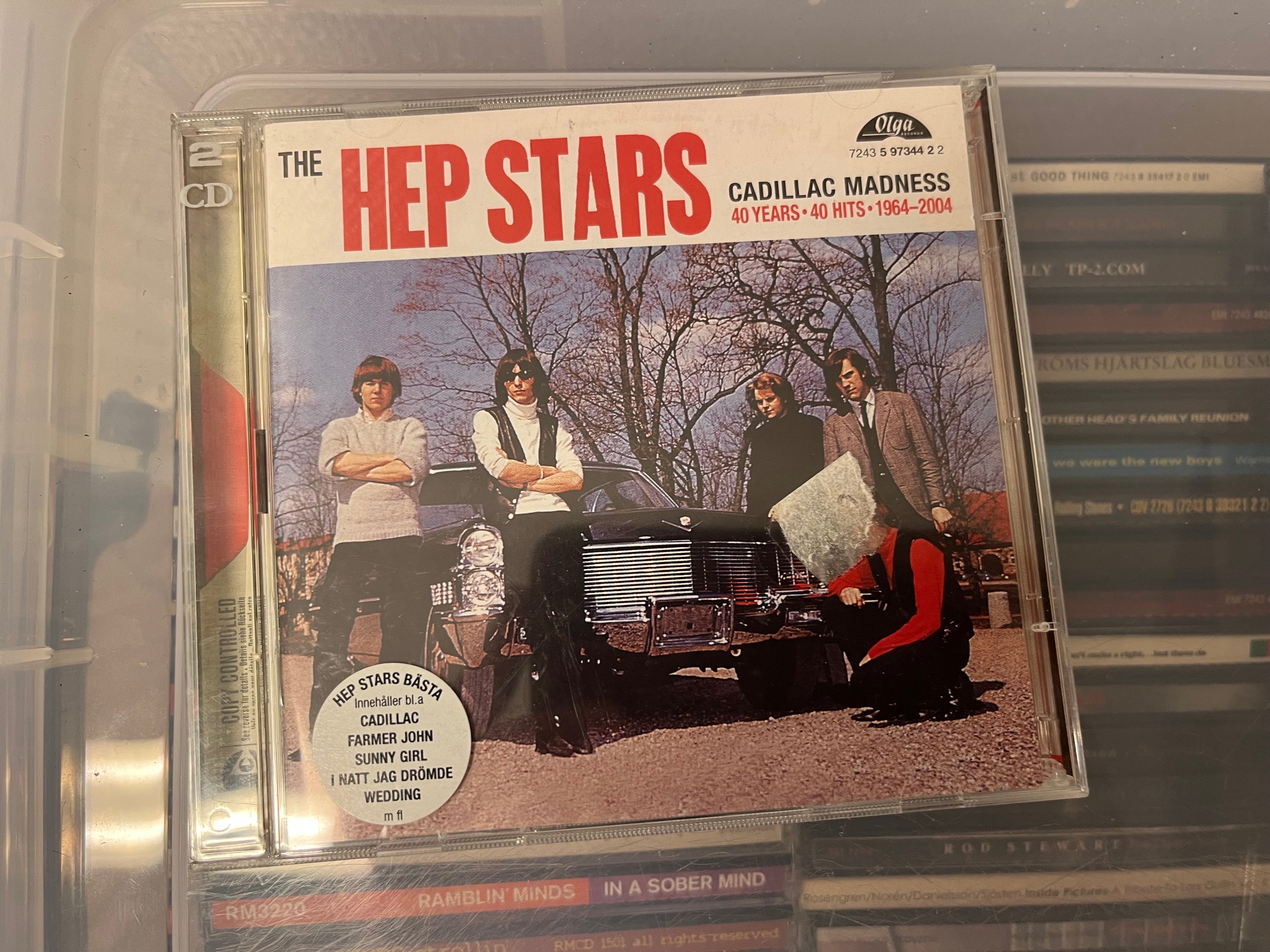 The Hep Stars – Cadillac Madness (40 Years • 40 Hits • 1964-2004) (vg+/vg+) 2CD
