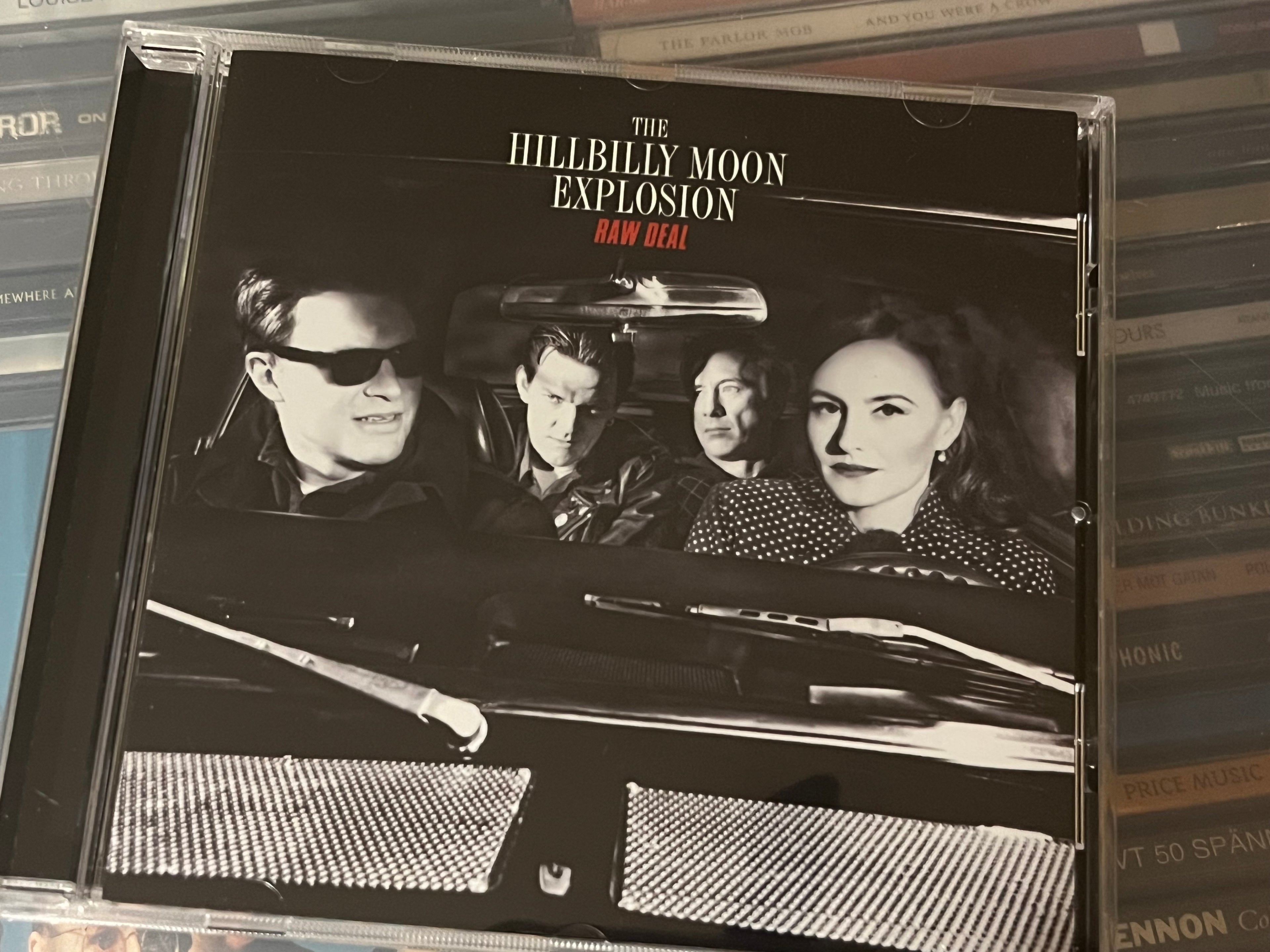 The Hillbilly Moon Explosion ‎– Raw Deal (NM/NM) *RARE ROCKABILLY*