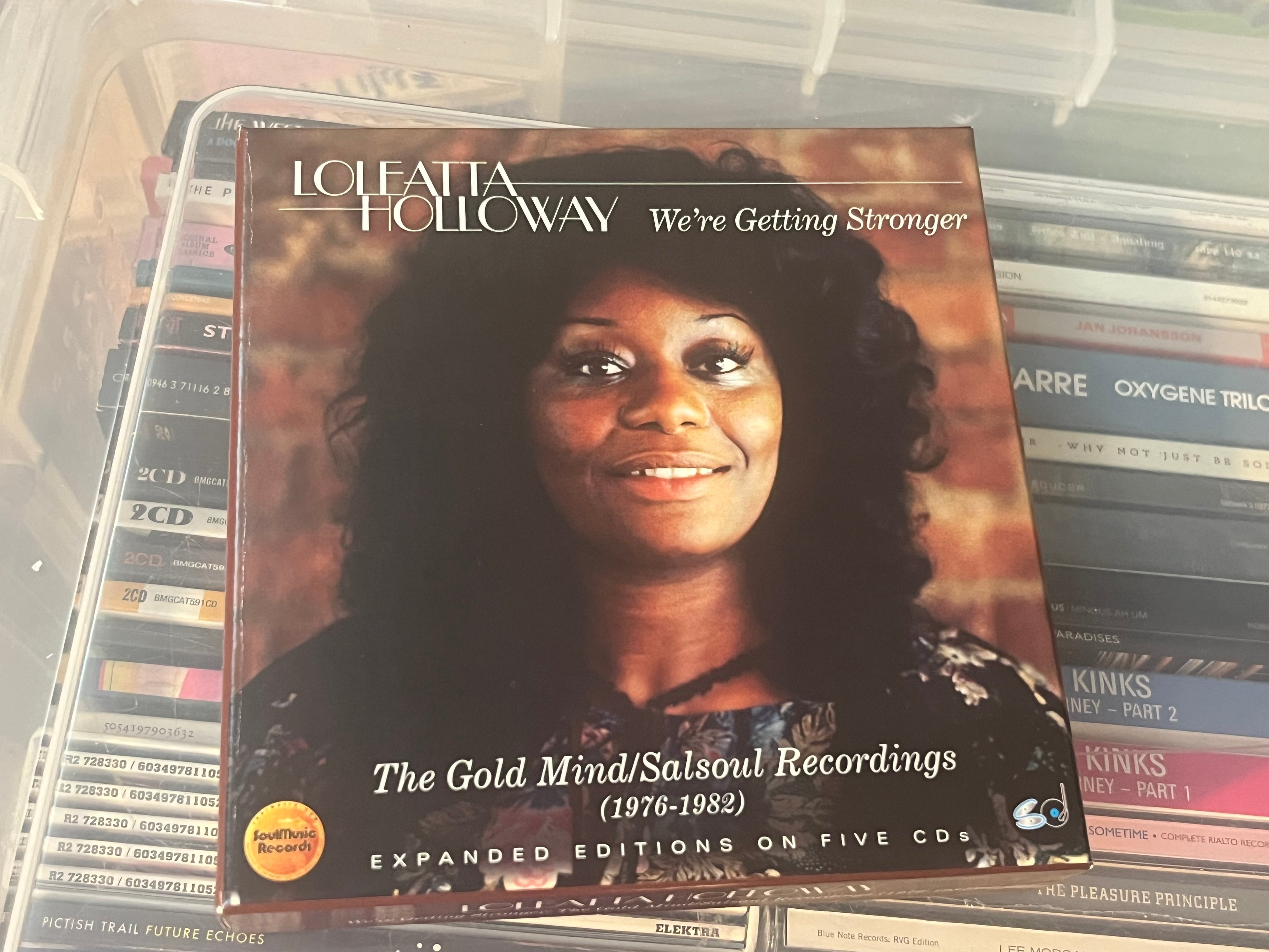 Loleatta Holloway ‎– We're Getting Stronger: The Gold Mind/Salsoul Recordings (1976-1982) (NM/NM) 5CD-box!