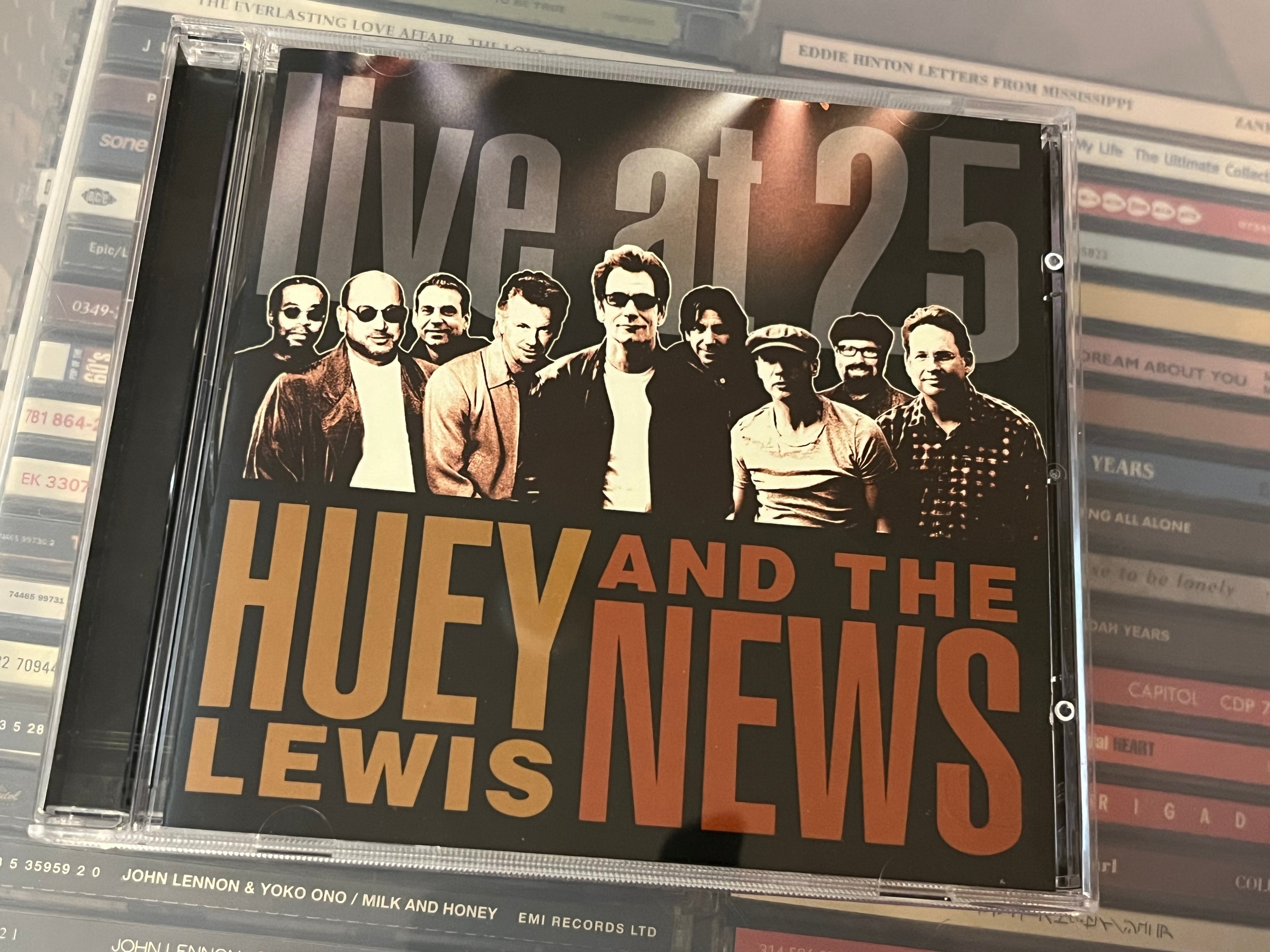 Huey Lewis And The News ‎– Live At 25 (NM/NM)