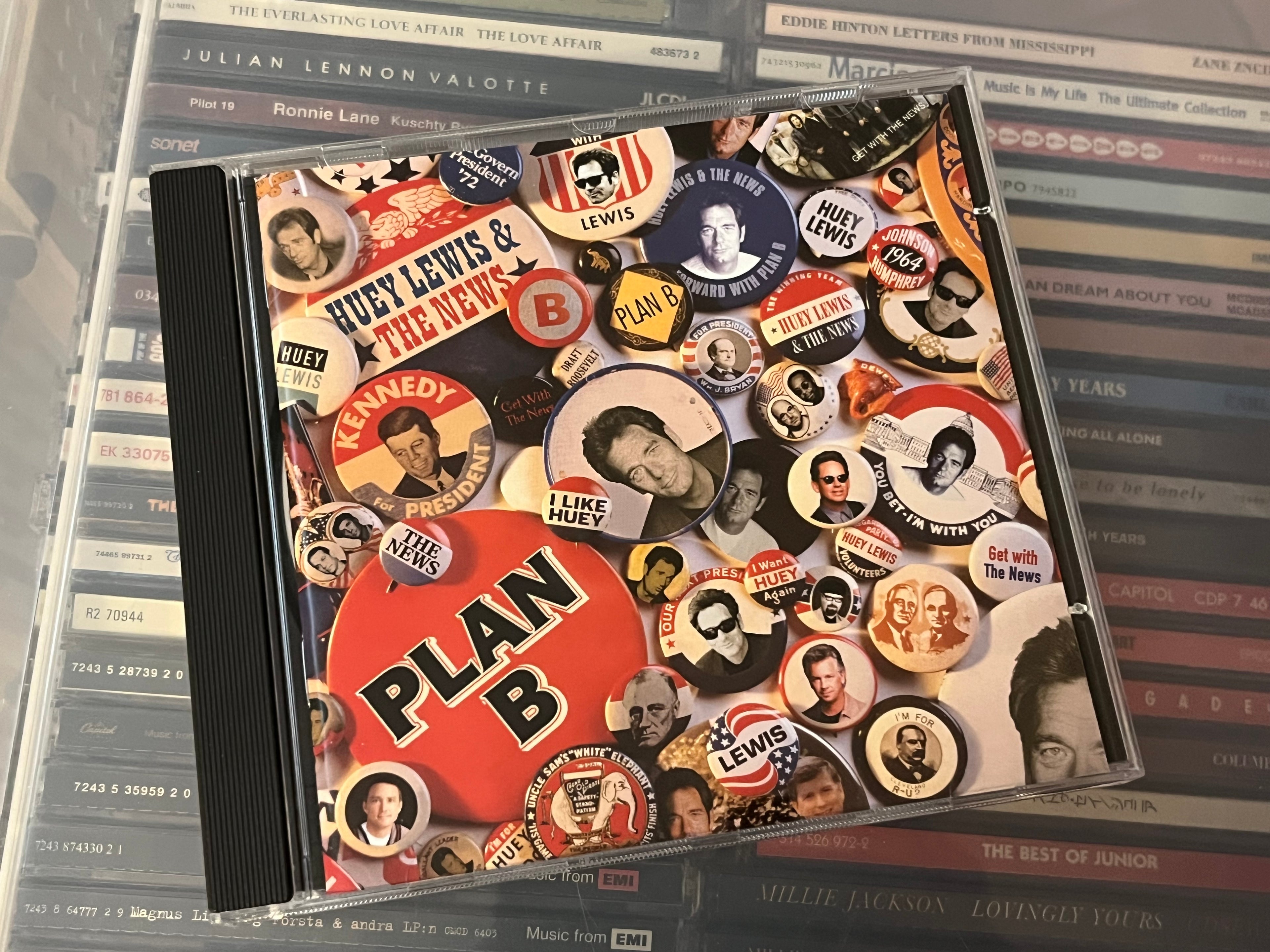 Huey Lewis & The News ‎– Plan B (NM/NM)