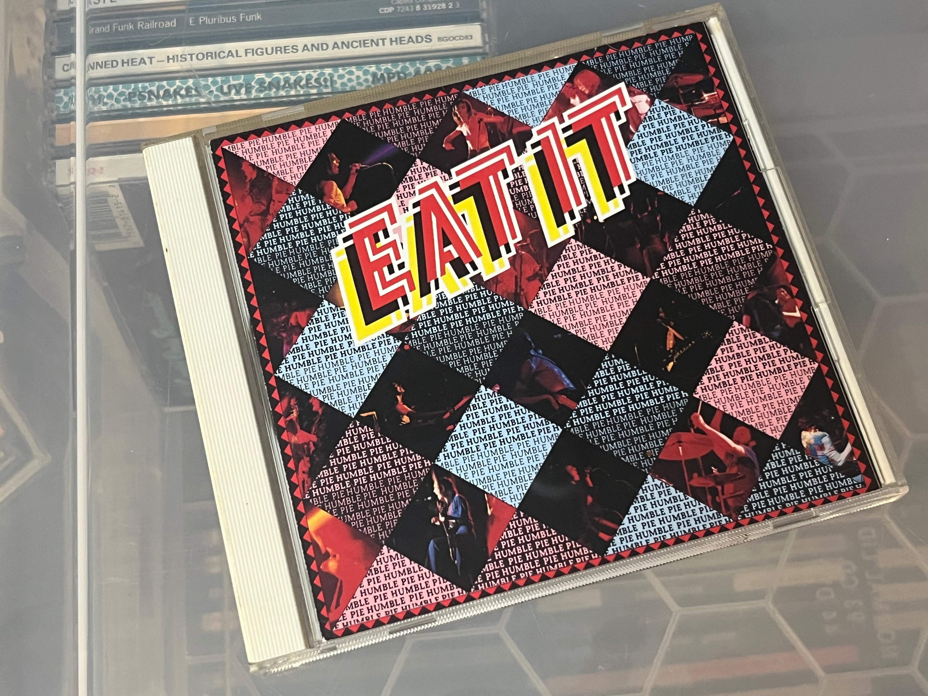 Humble Pie ‎– Eat It (NM/vg+) JAPAN-90. Med insert - men ingen OBI