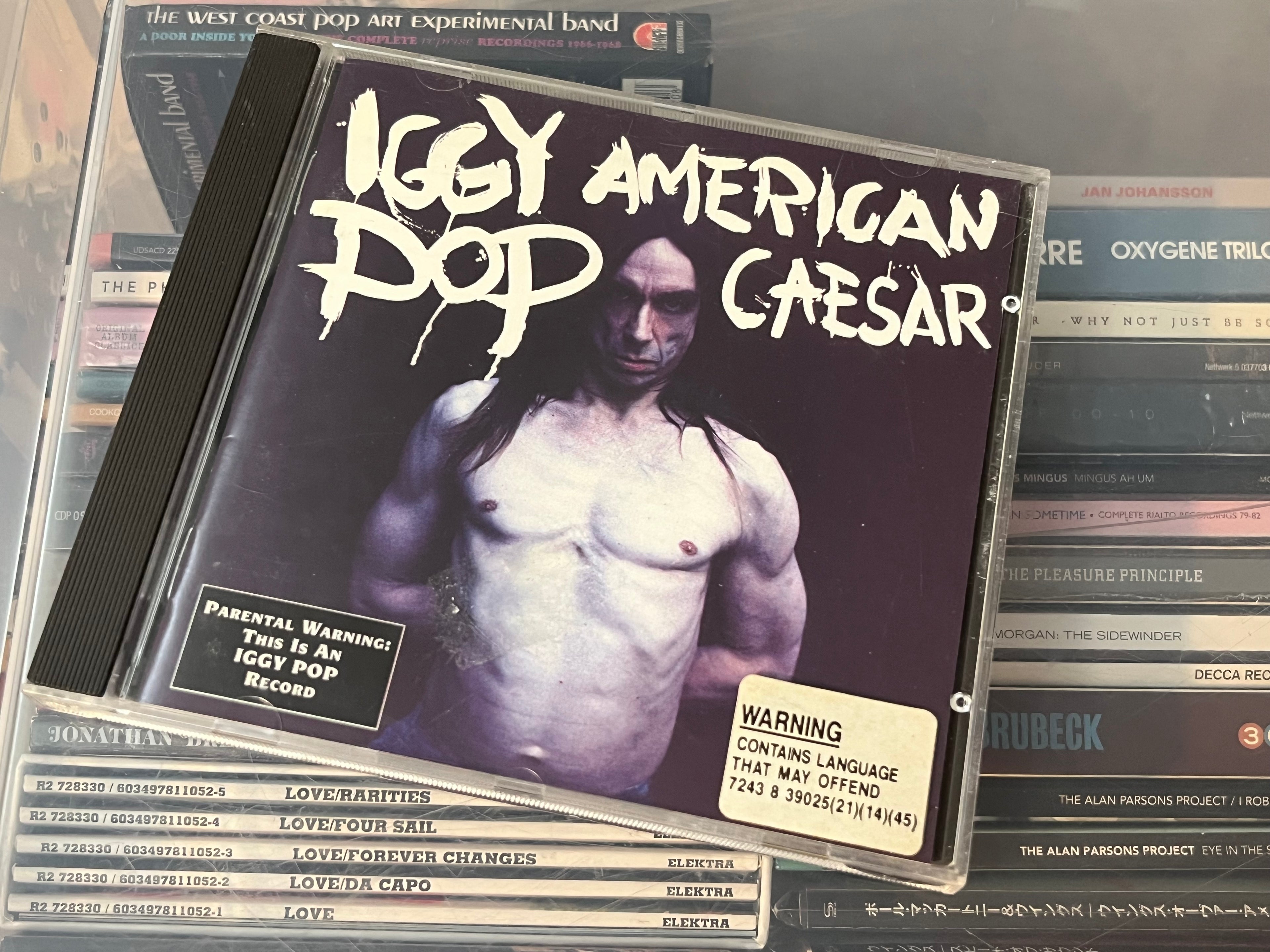 Iggy Pop – American Caesar (vg+/vg+)