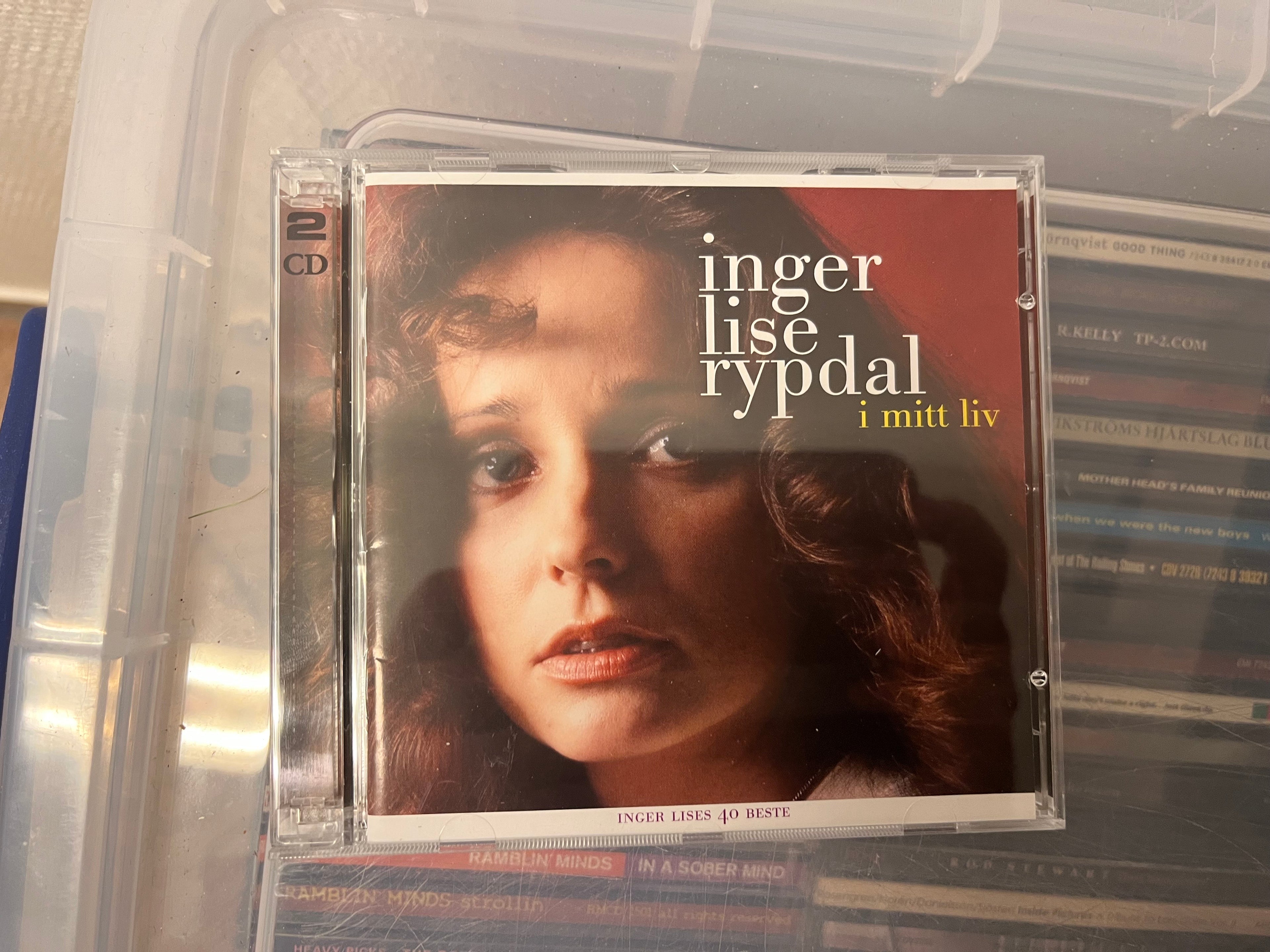 Inger Lise Rypdal – I Mitt Liv (Inger Lises 40 Beste) (NM/NM) 2CD