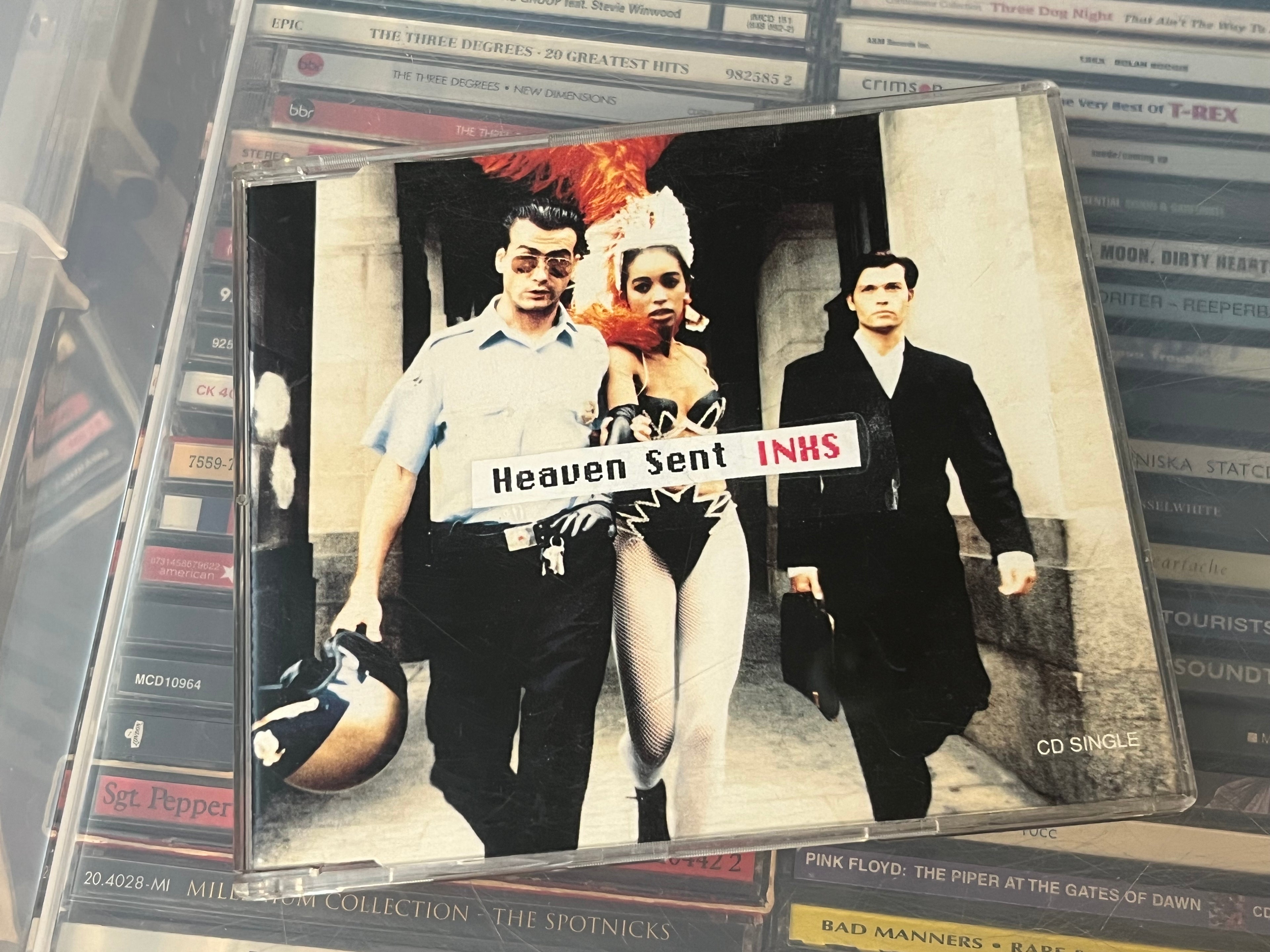INXS - Heaven Sent (NM/NM) 4-spårs single slimcase