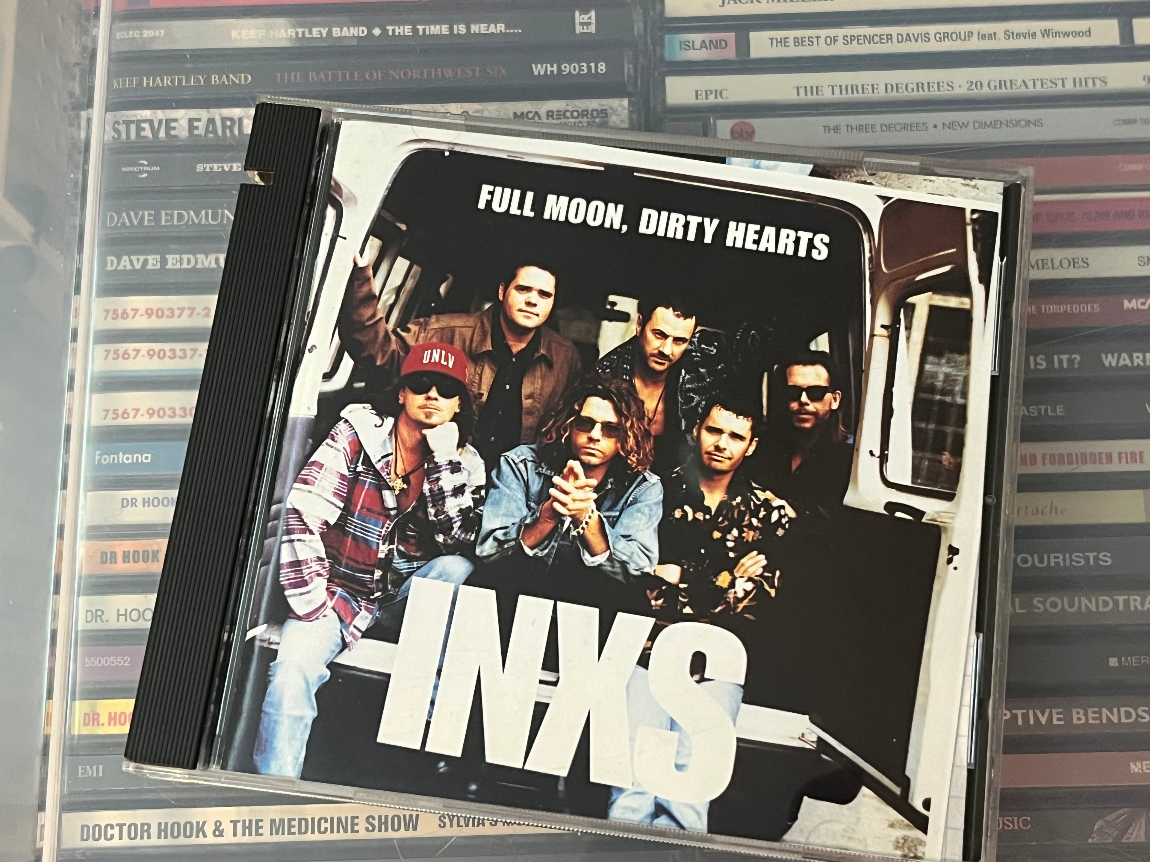 INXS – Full Moon, Dirty Hearts (NM/vg+) cutout-ryggen
