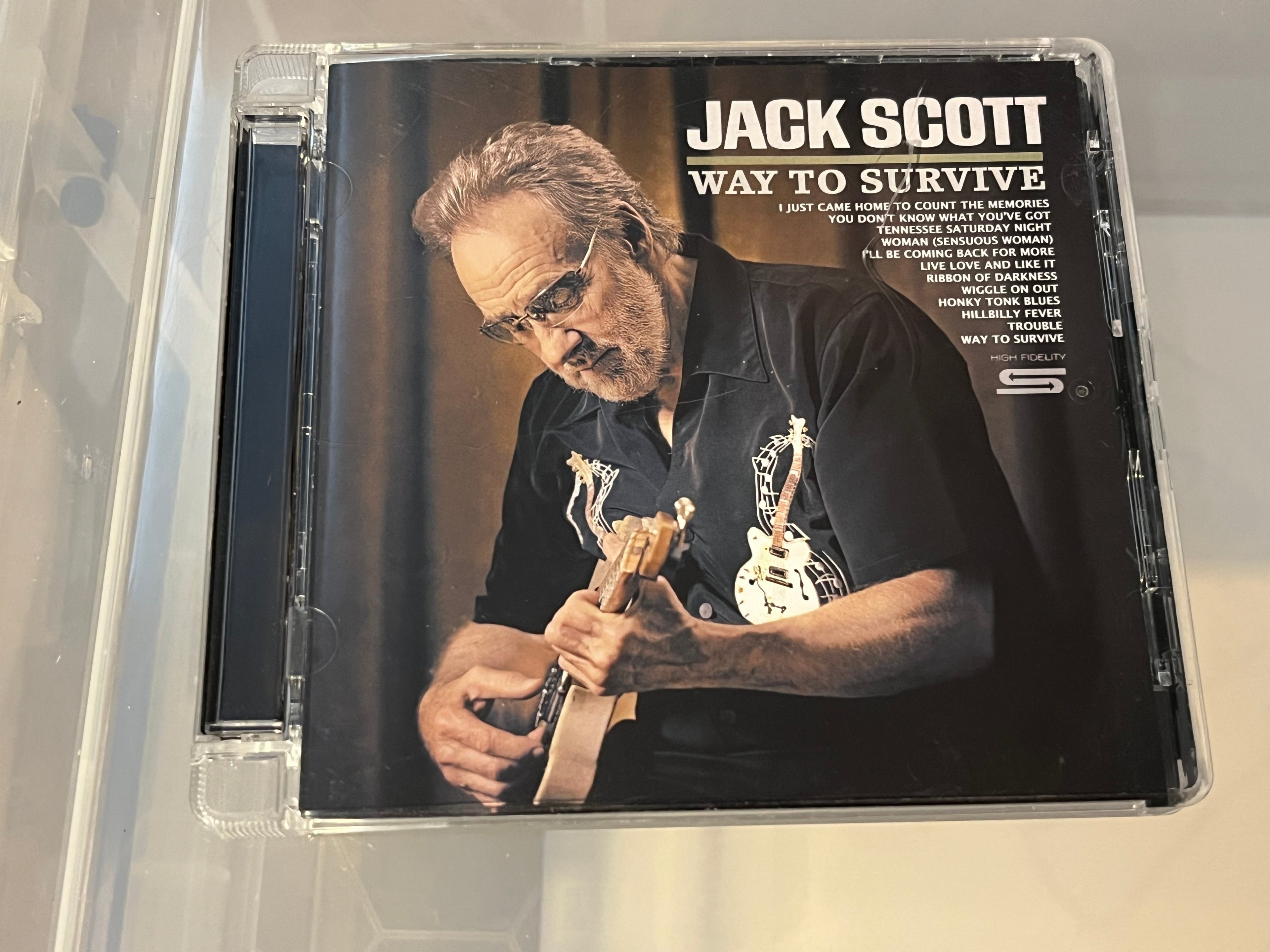Jack Scott ‎– Way To Survive (NM/NM)