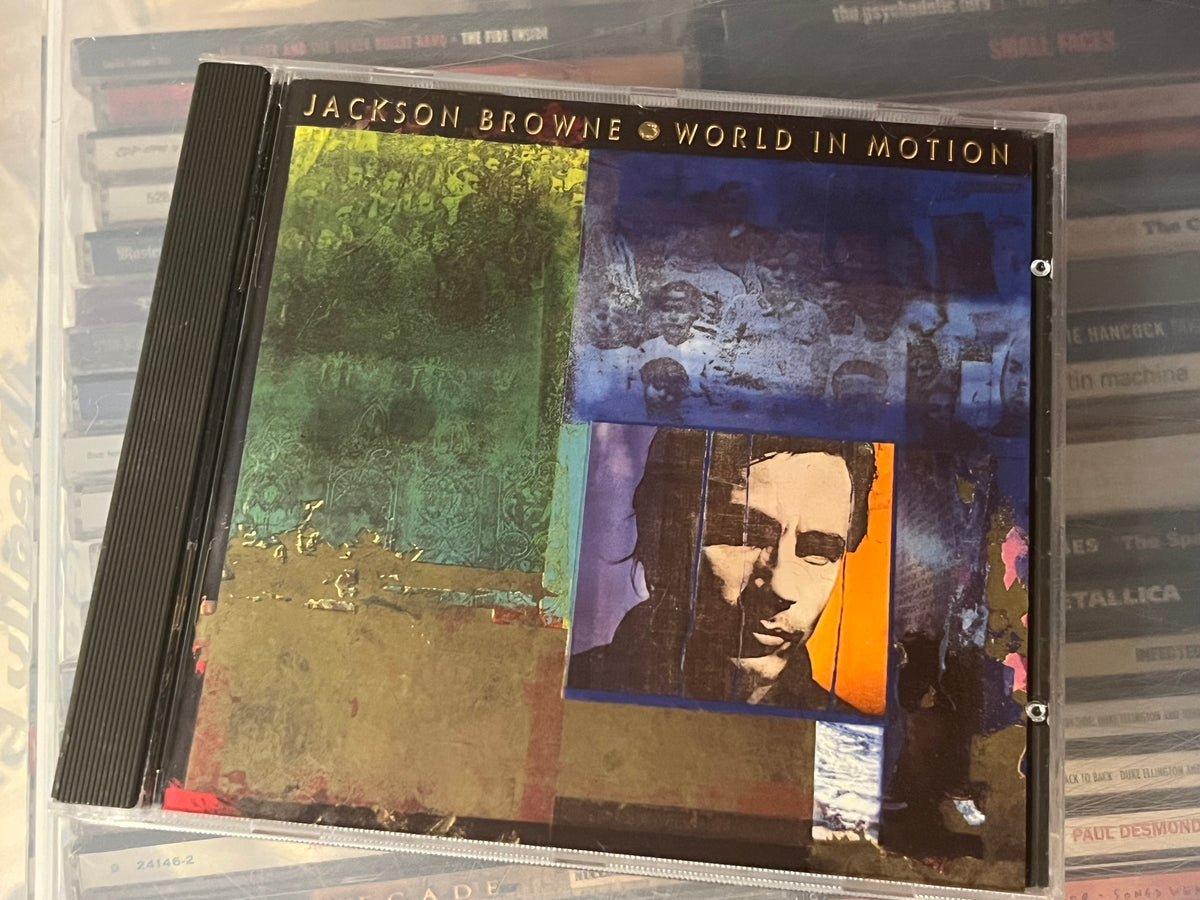 Jackson Browne - World In Motion (NM/NM)