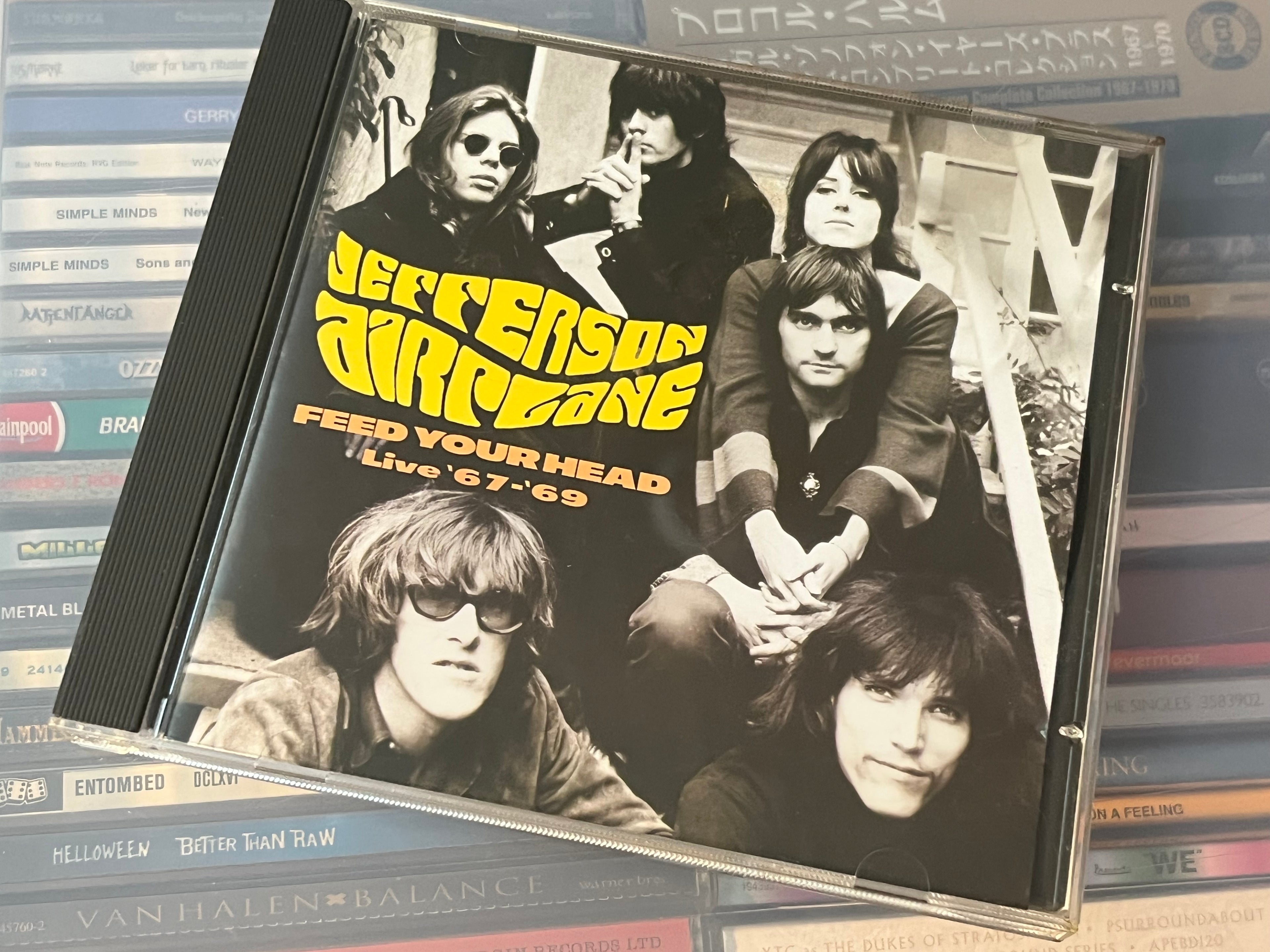 Jefferson Airplane – Feed Your Head: Live '67-'69 (NM/vg+)