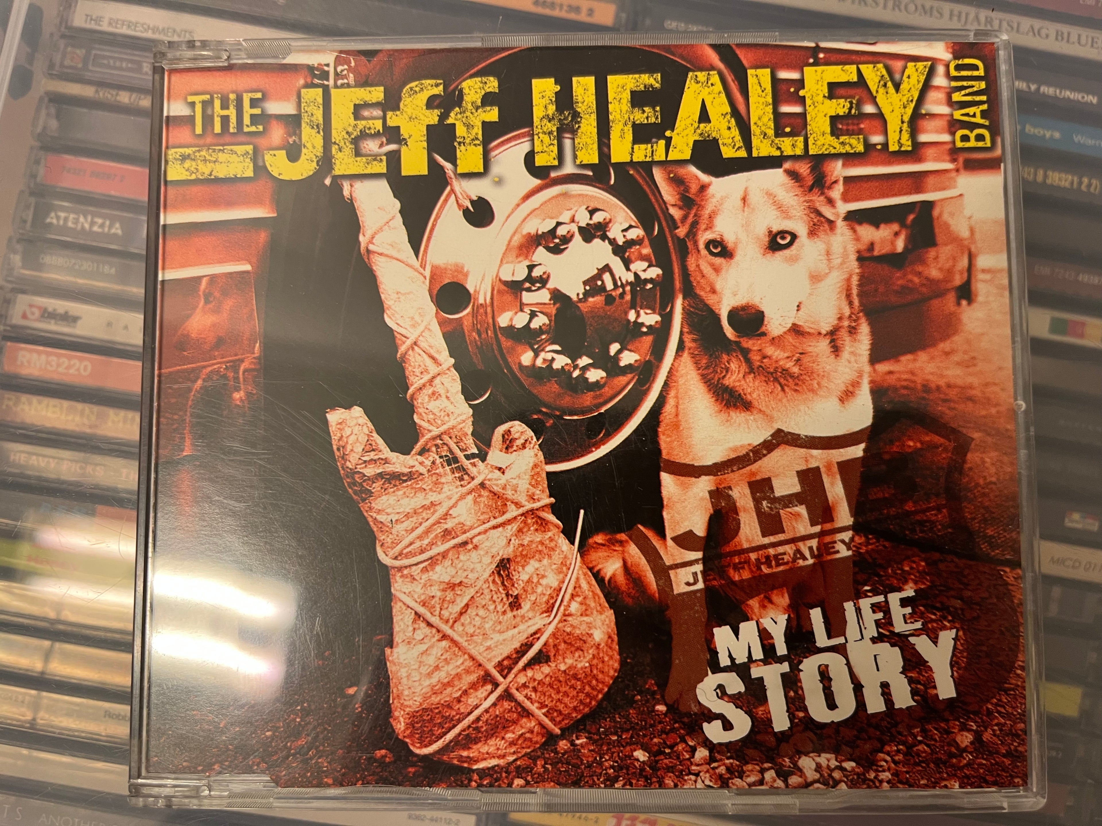 The Jeff Healey Band - My Life Story (NM/NM) 3-spårs single slimcase