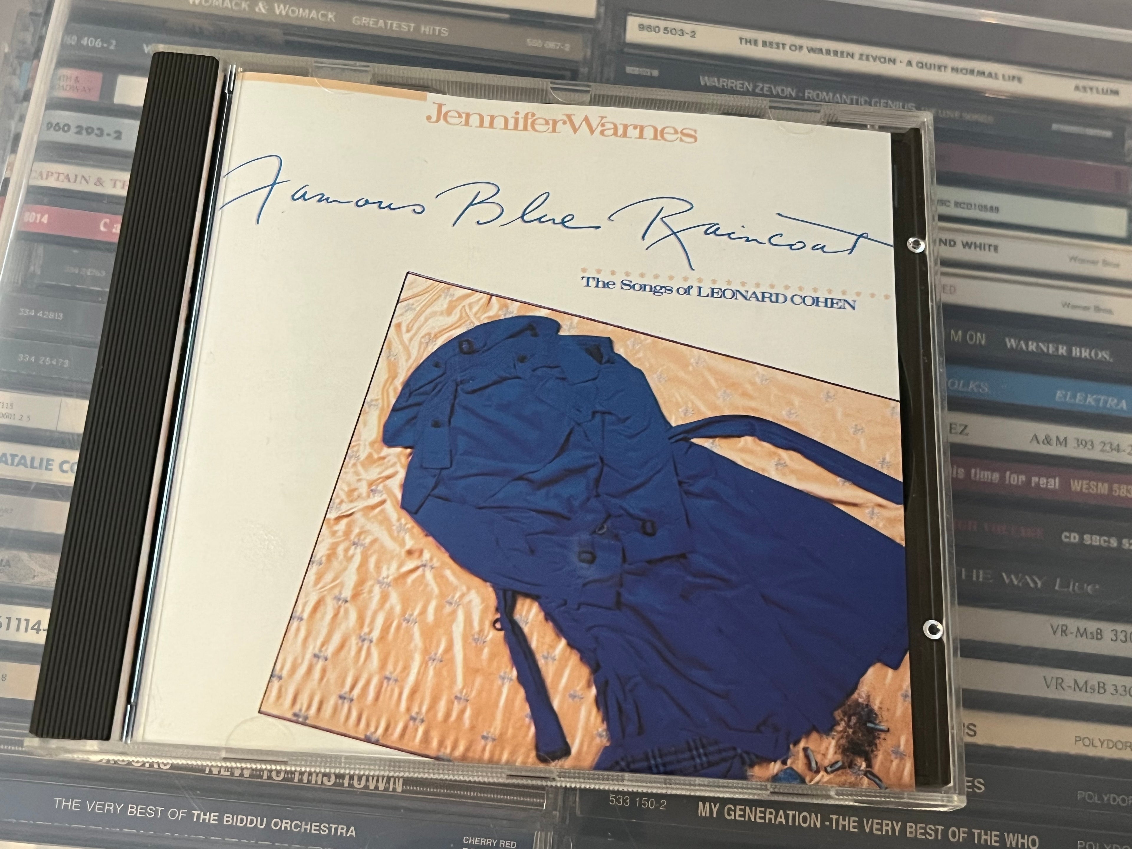 Jennifer Warnes – Famous Blue Raincoat (The Songs Of Leonard Cohen) (NM/NM)