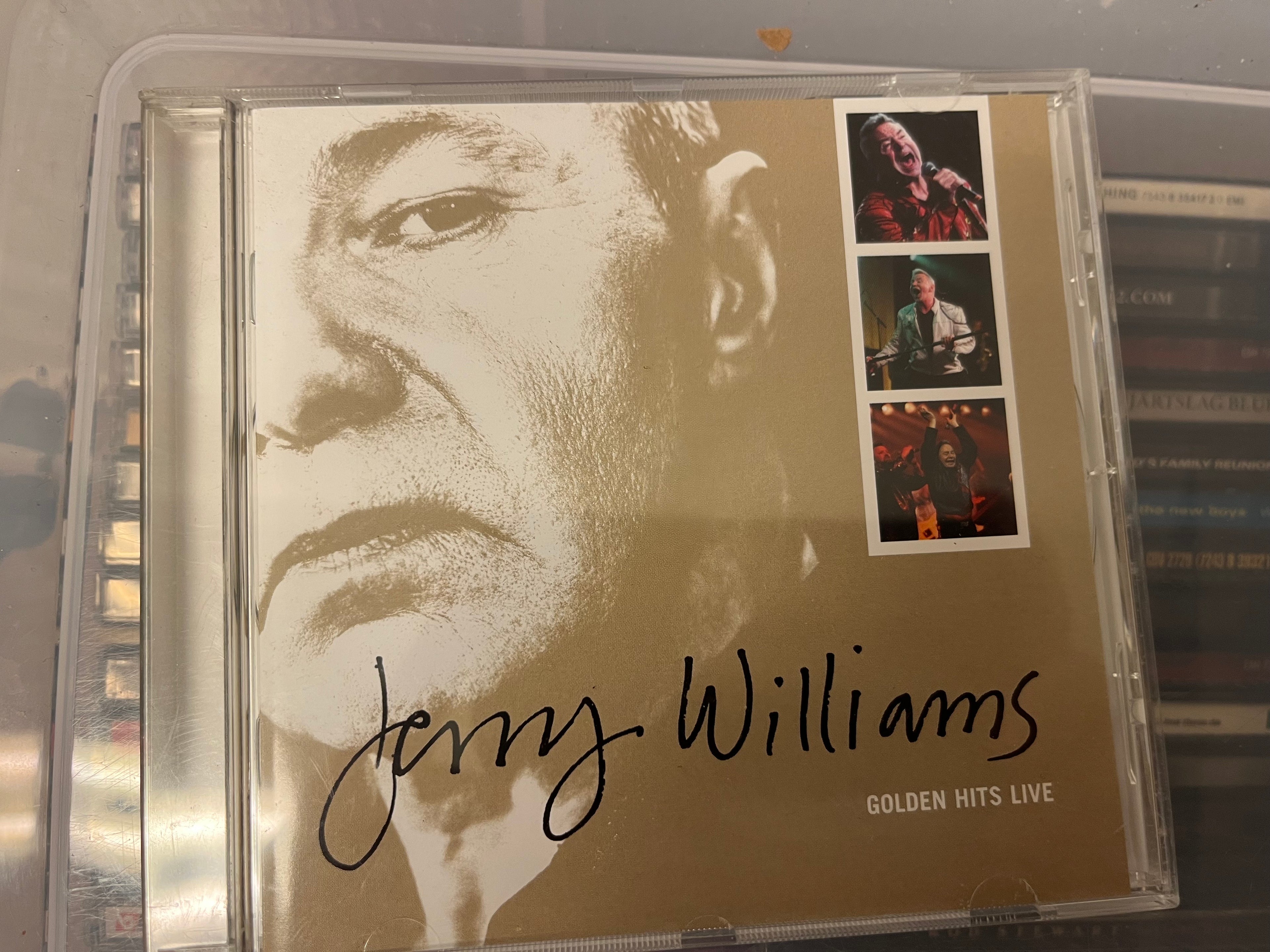 Jerry Williams - Golden Hits Live (NM/NM)